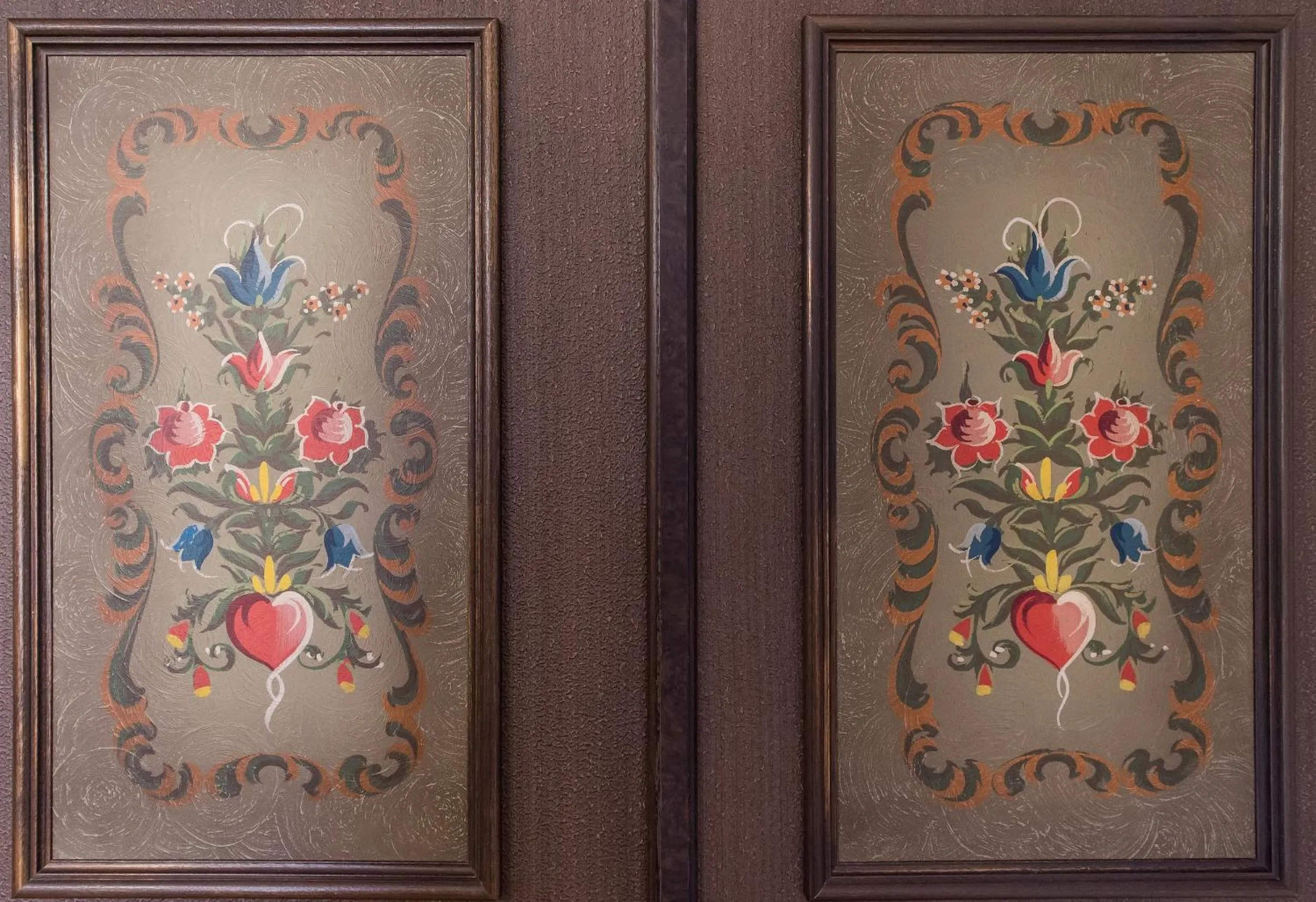 Decorative detail in Pension Fialka