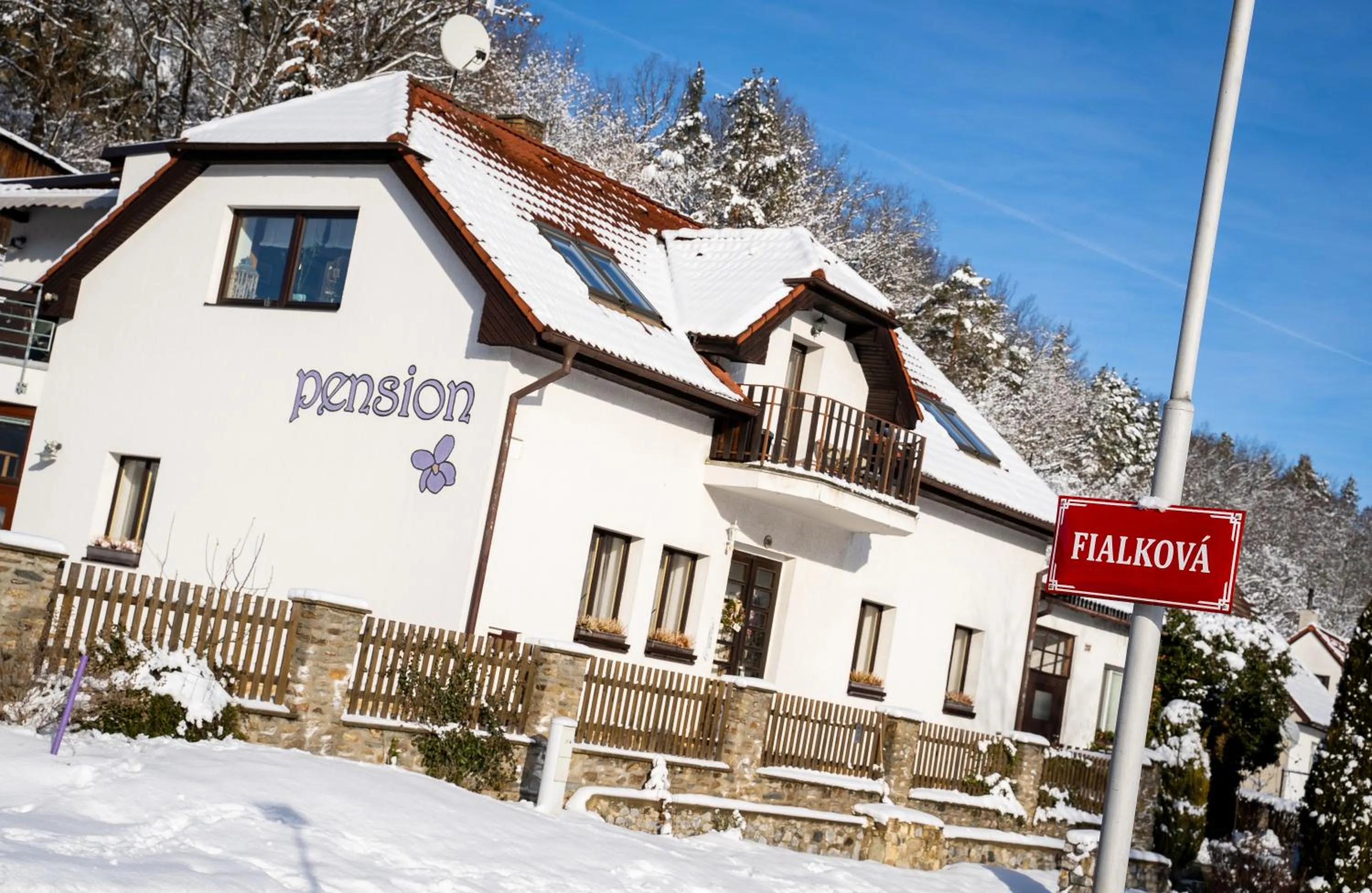Property building in Pension Fialka