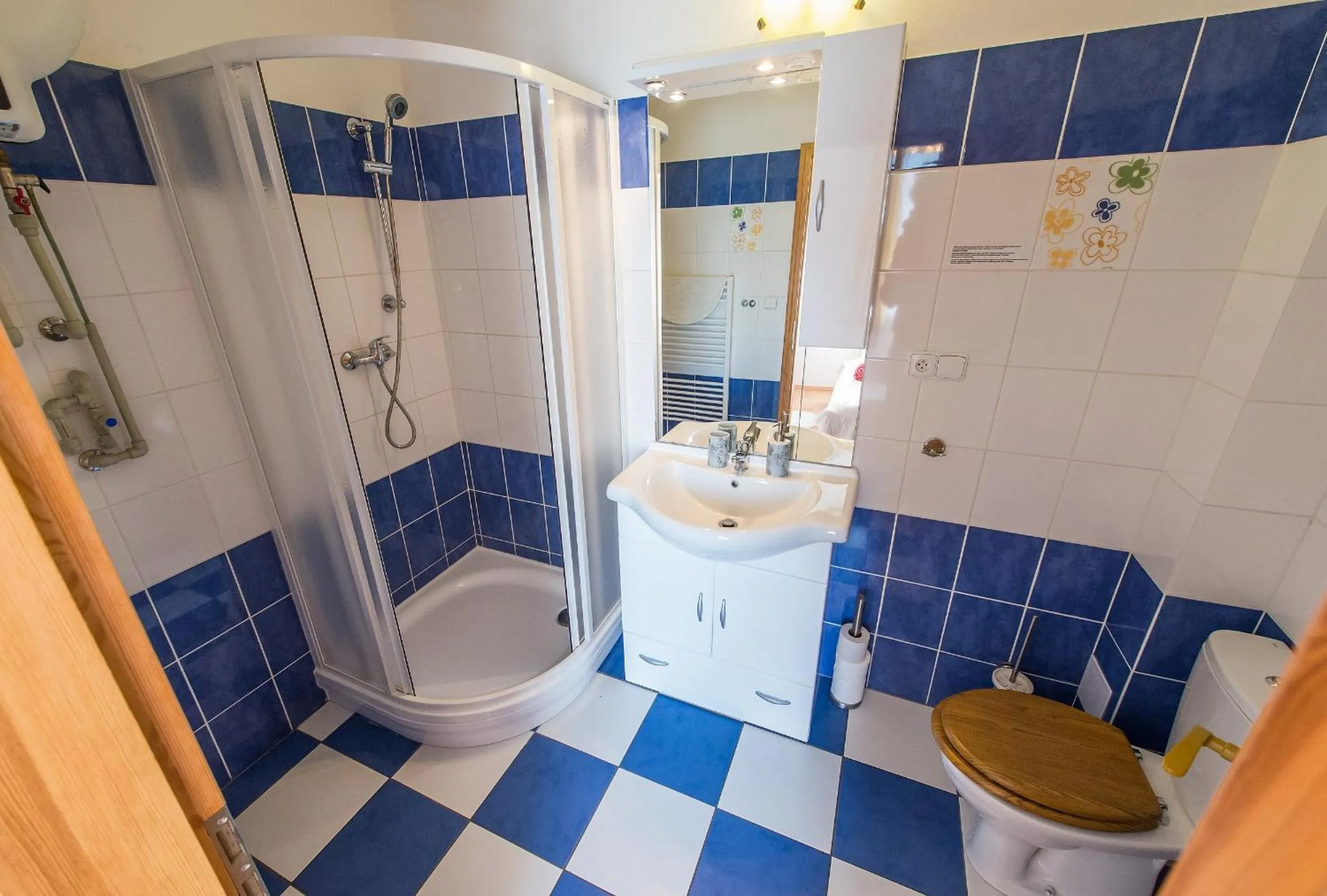 Bathroom in Pension Fialka