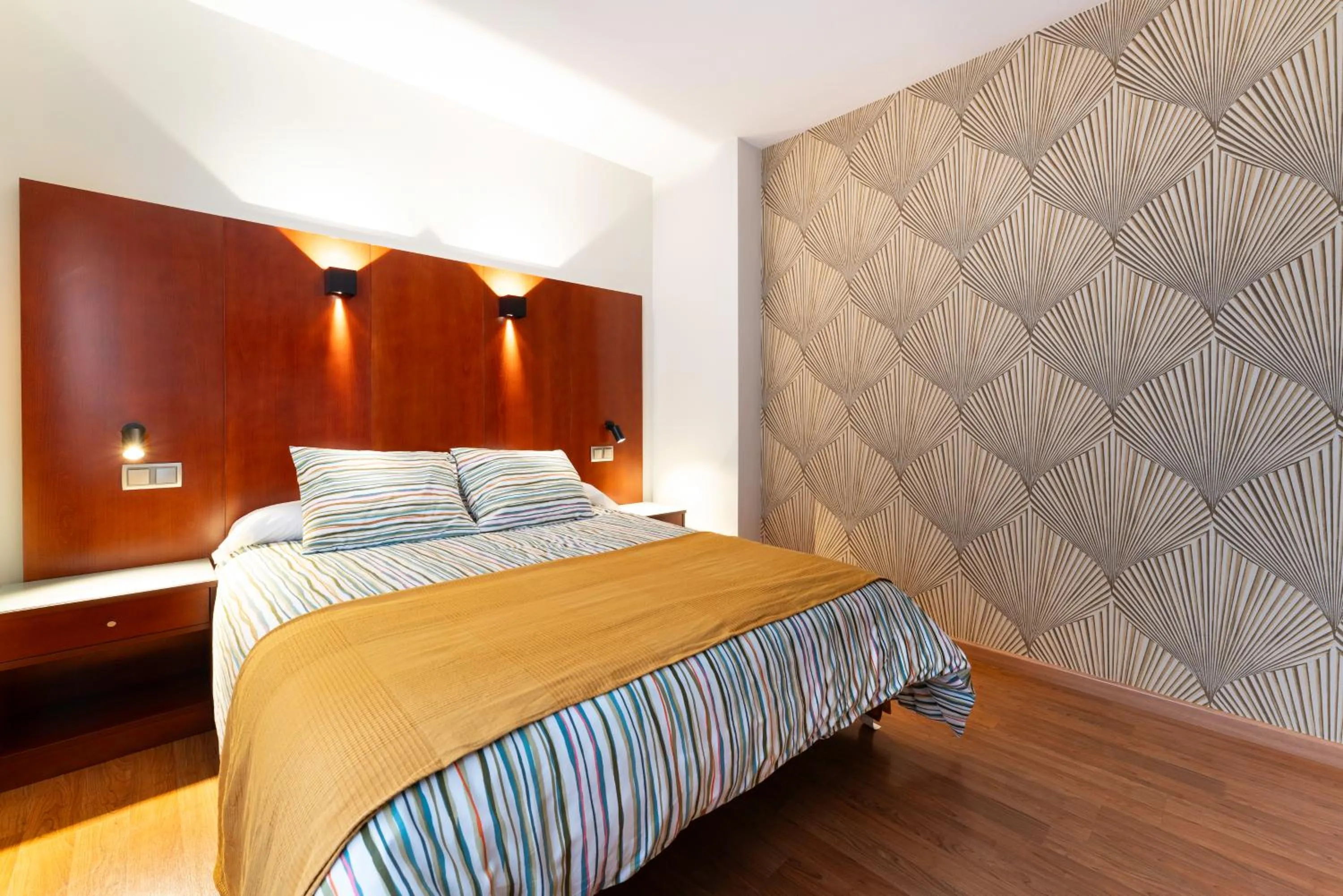 Bed in Hotel Doña Urraca