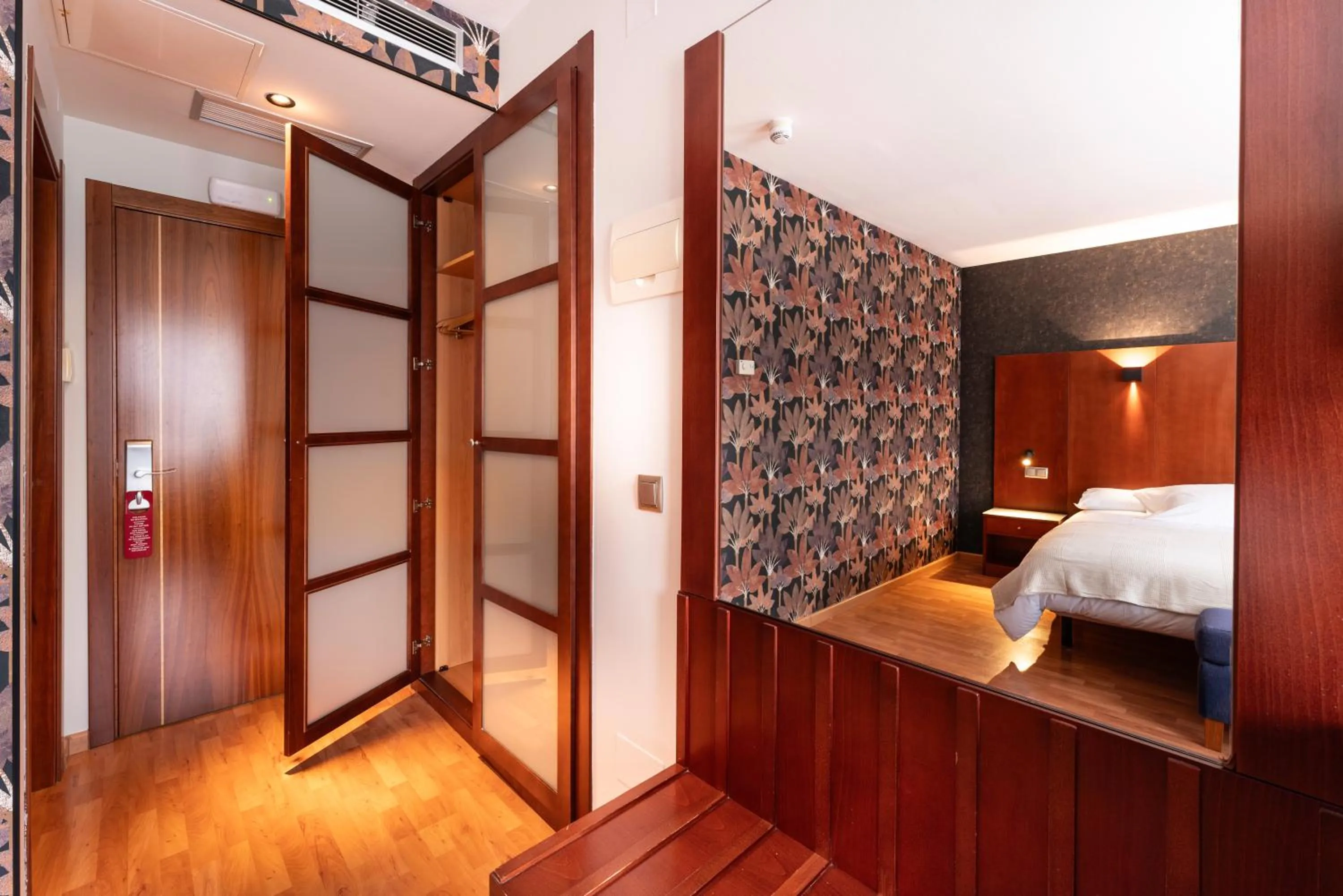 Bed in Hotel Doña Urraca