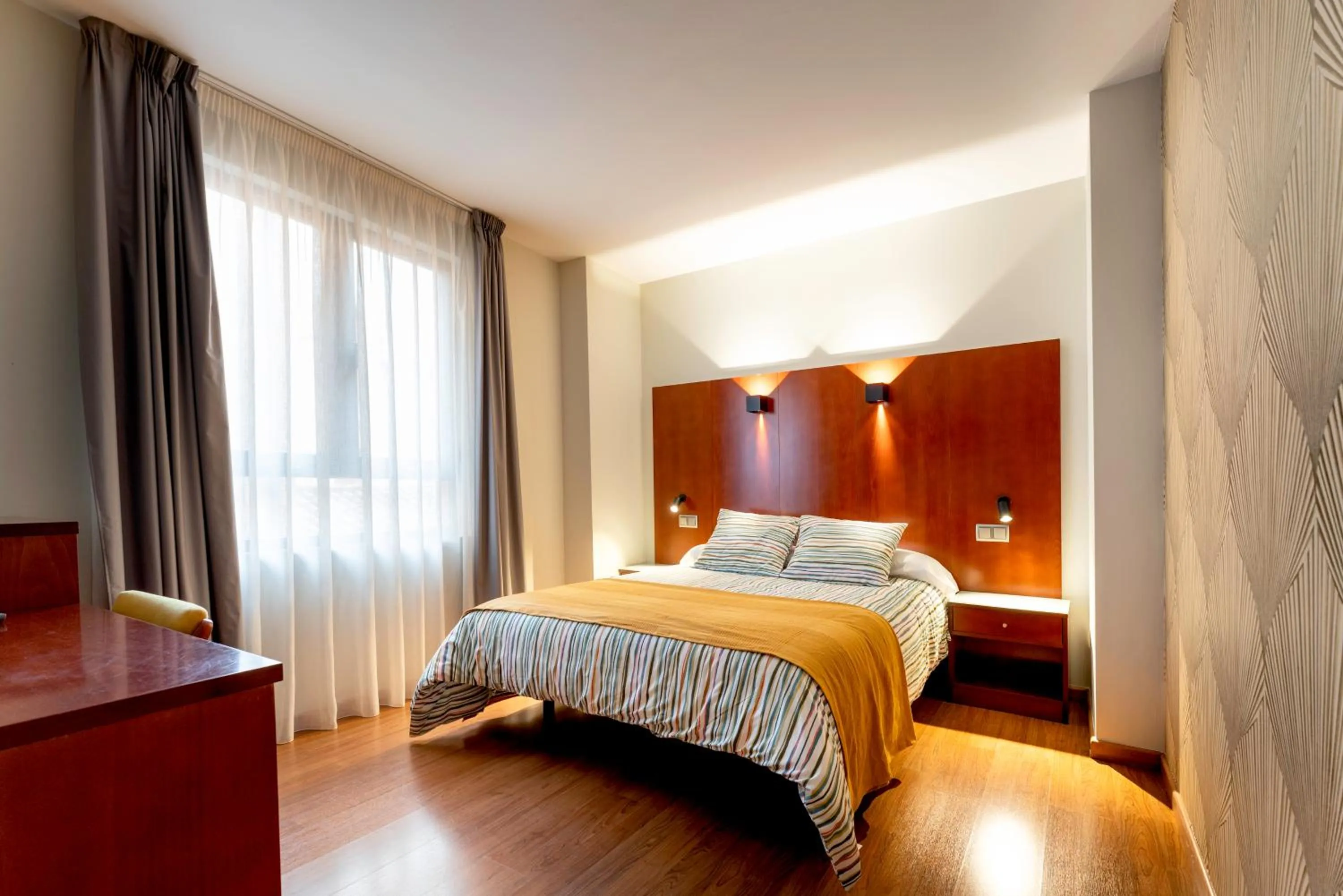 Bed in Hotel Doña Urraca