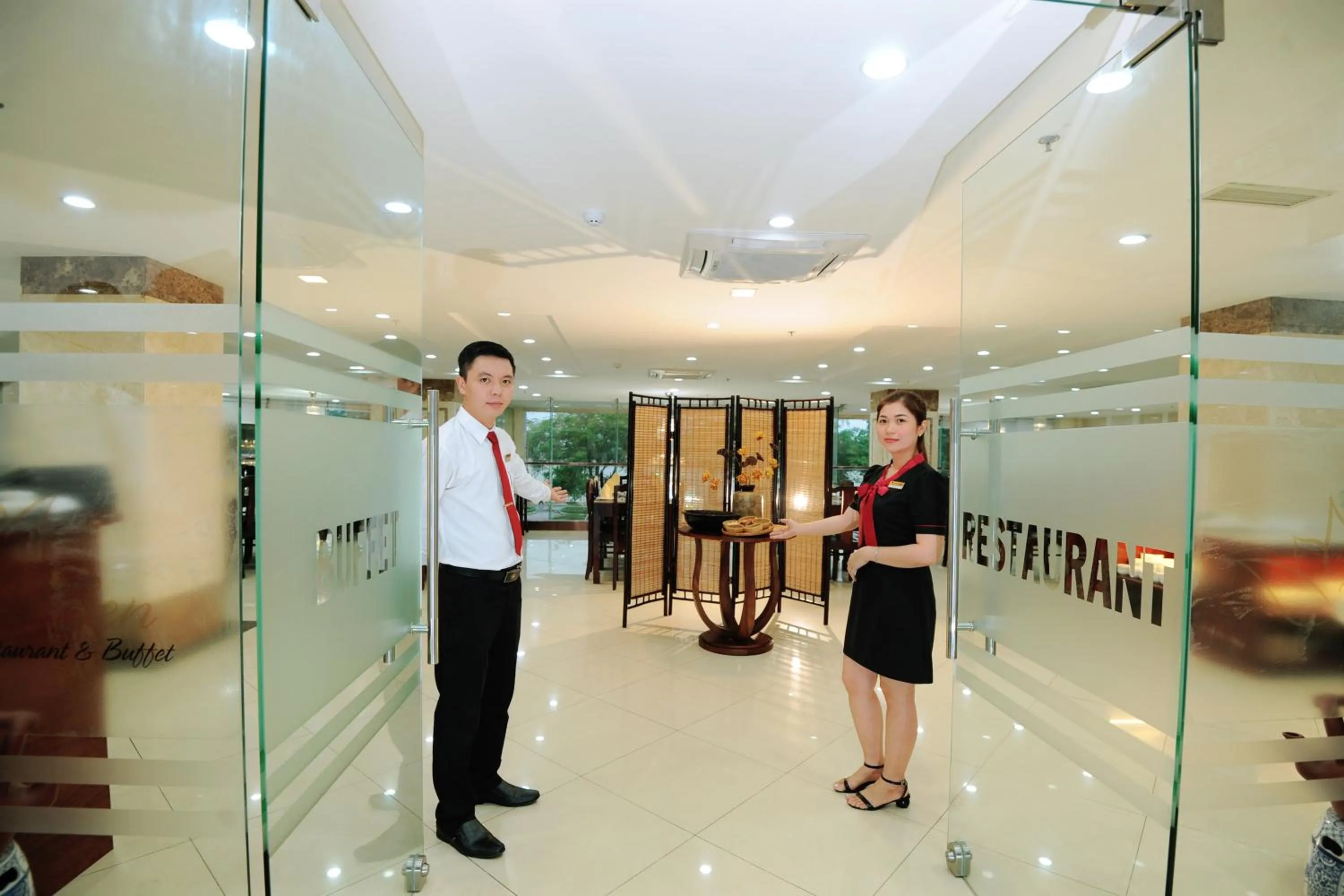 Staff in Cuu Long Hotel
