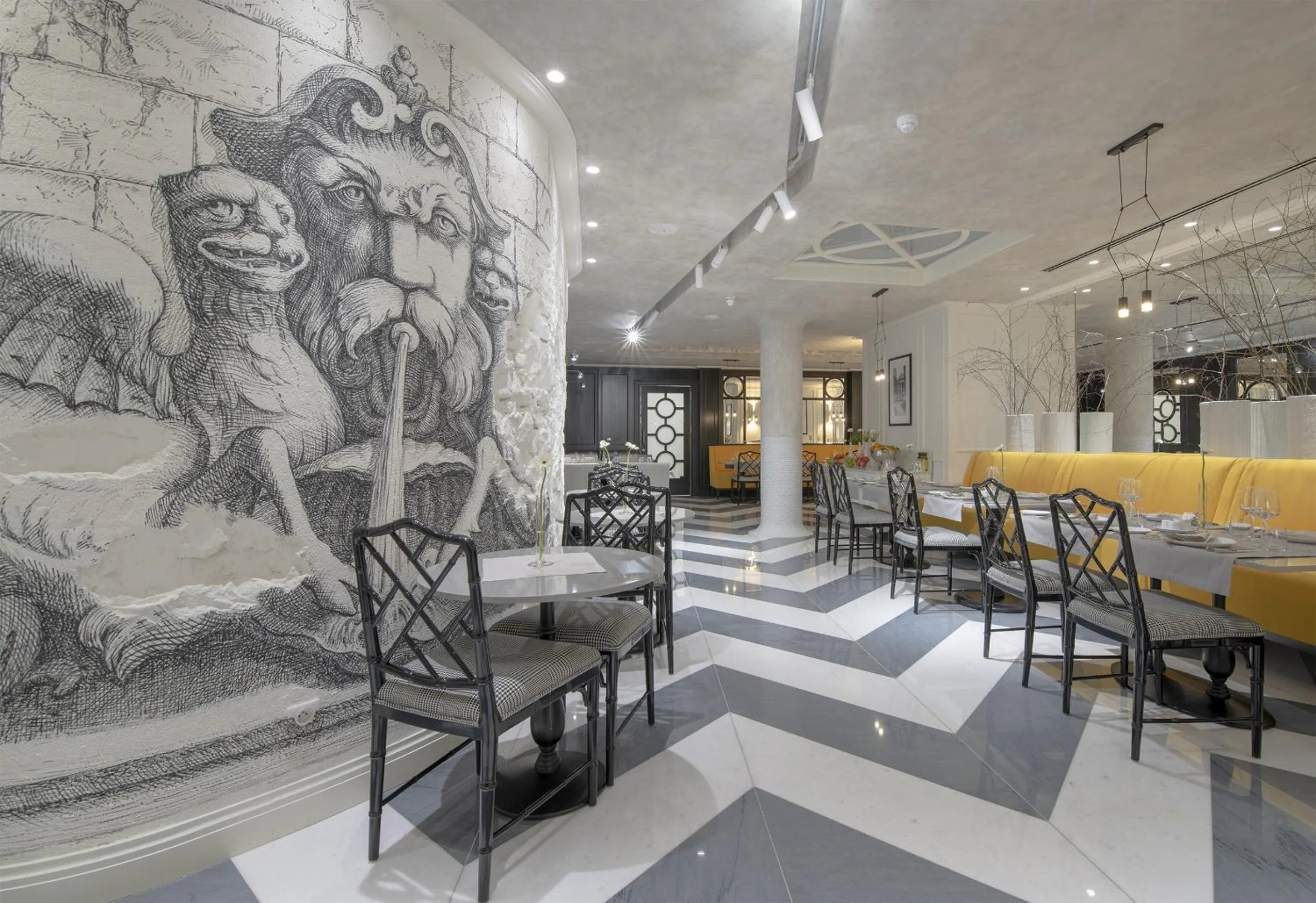 Restaurant/places to eat in Boutique Hotel Corso