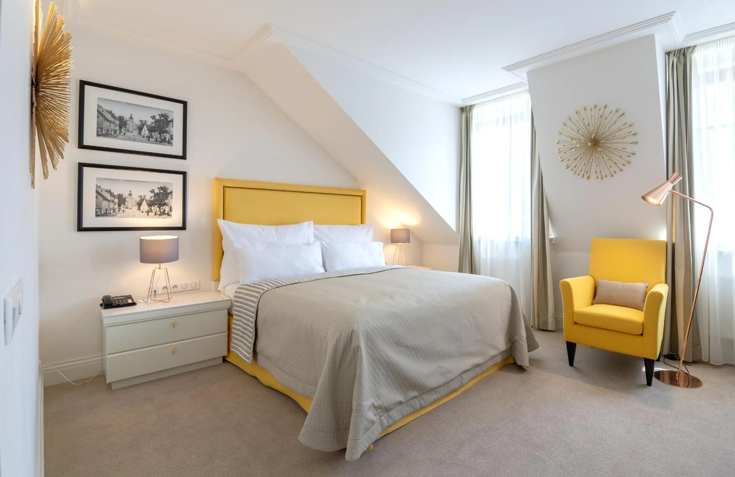 Living room, Bed in Boutique Hotel Corso