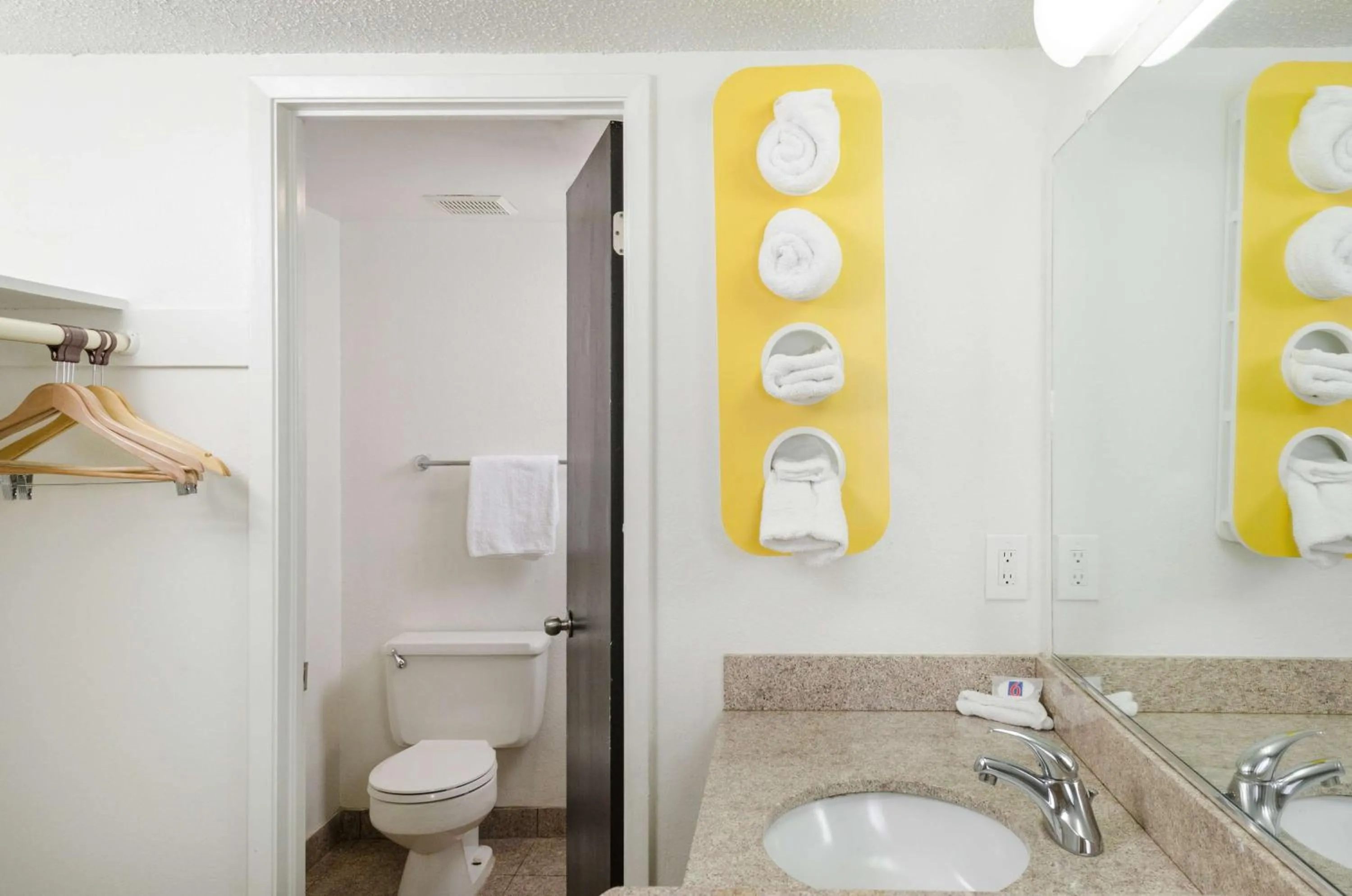 Bathroom in Motel 6-Merced, CA