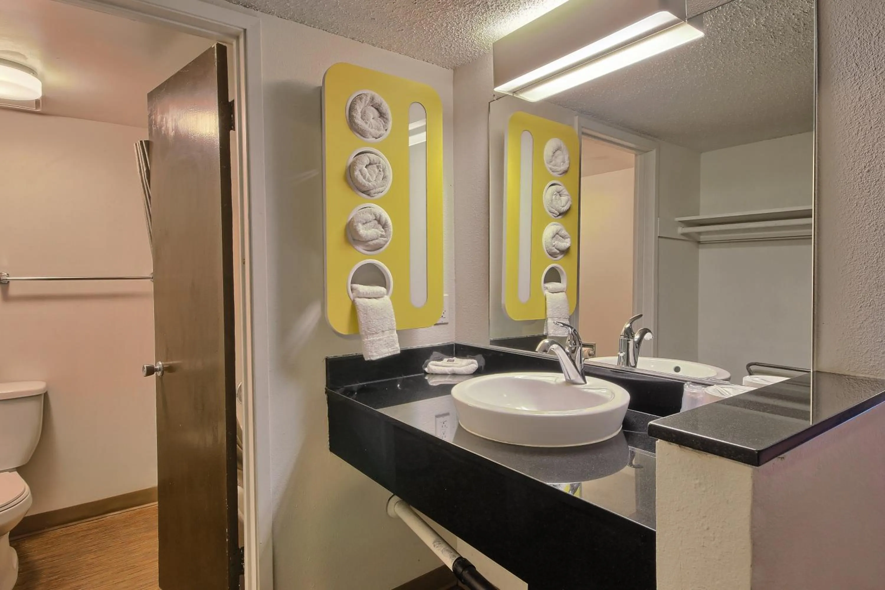 Bathroom in Motel 6-Merced, CA