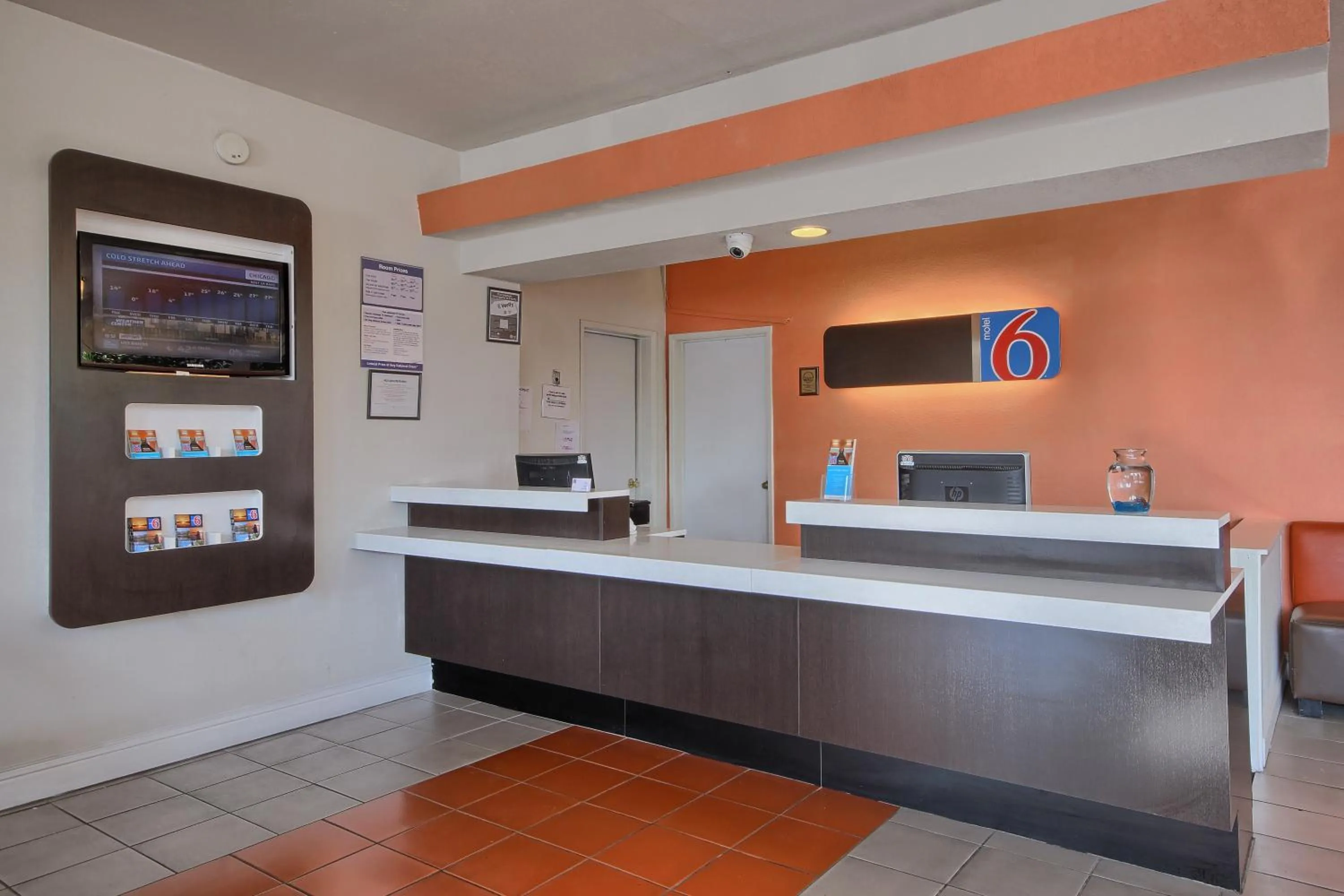 Lobby or reception in Motel 6-Merced, CA