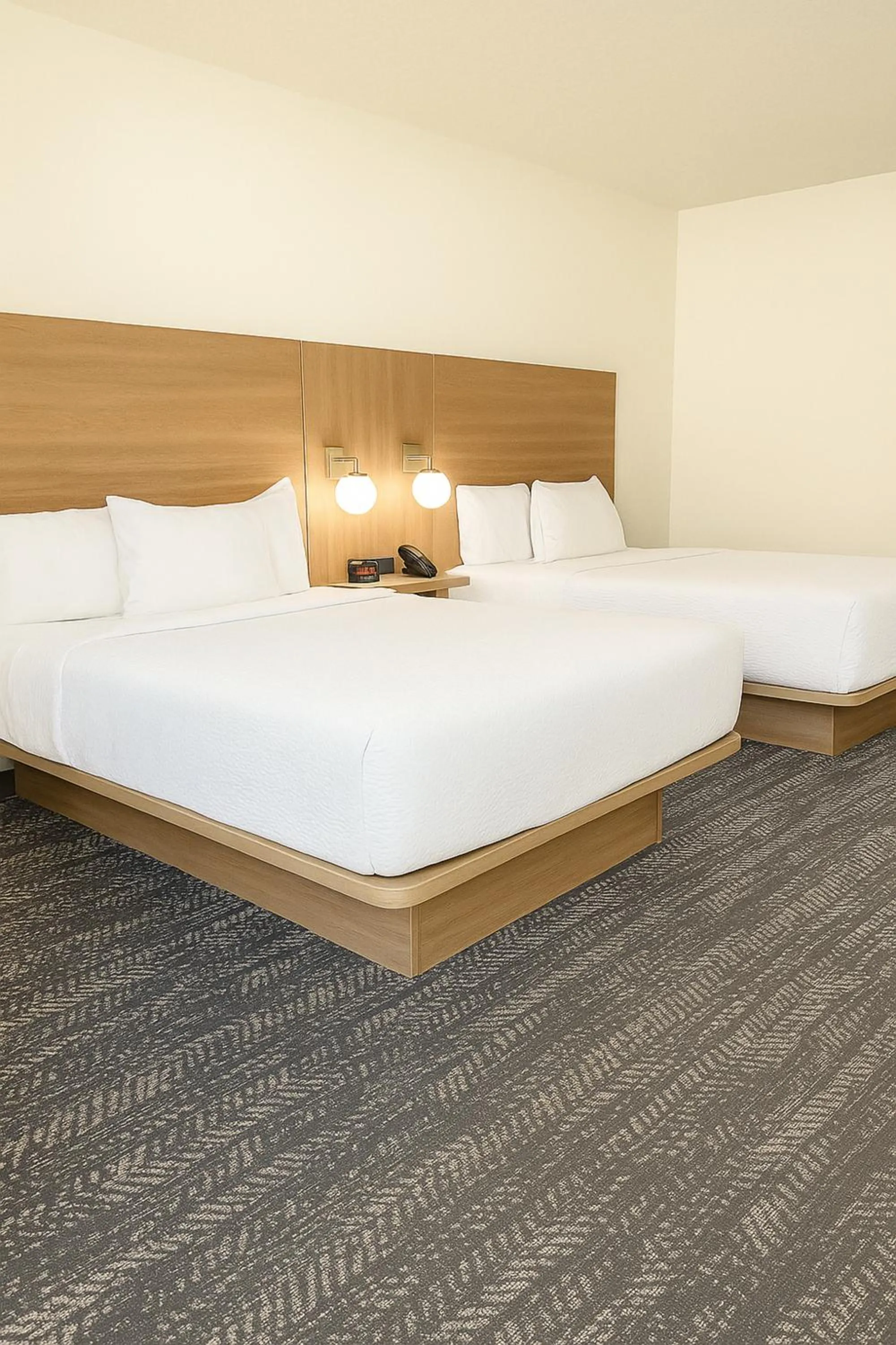 Bed in Ramada by Wyndham Merced