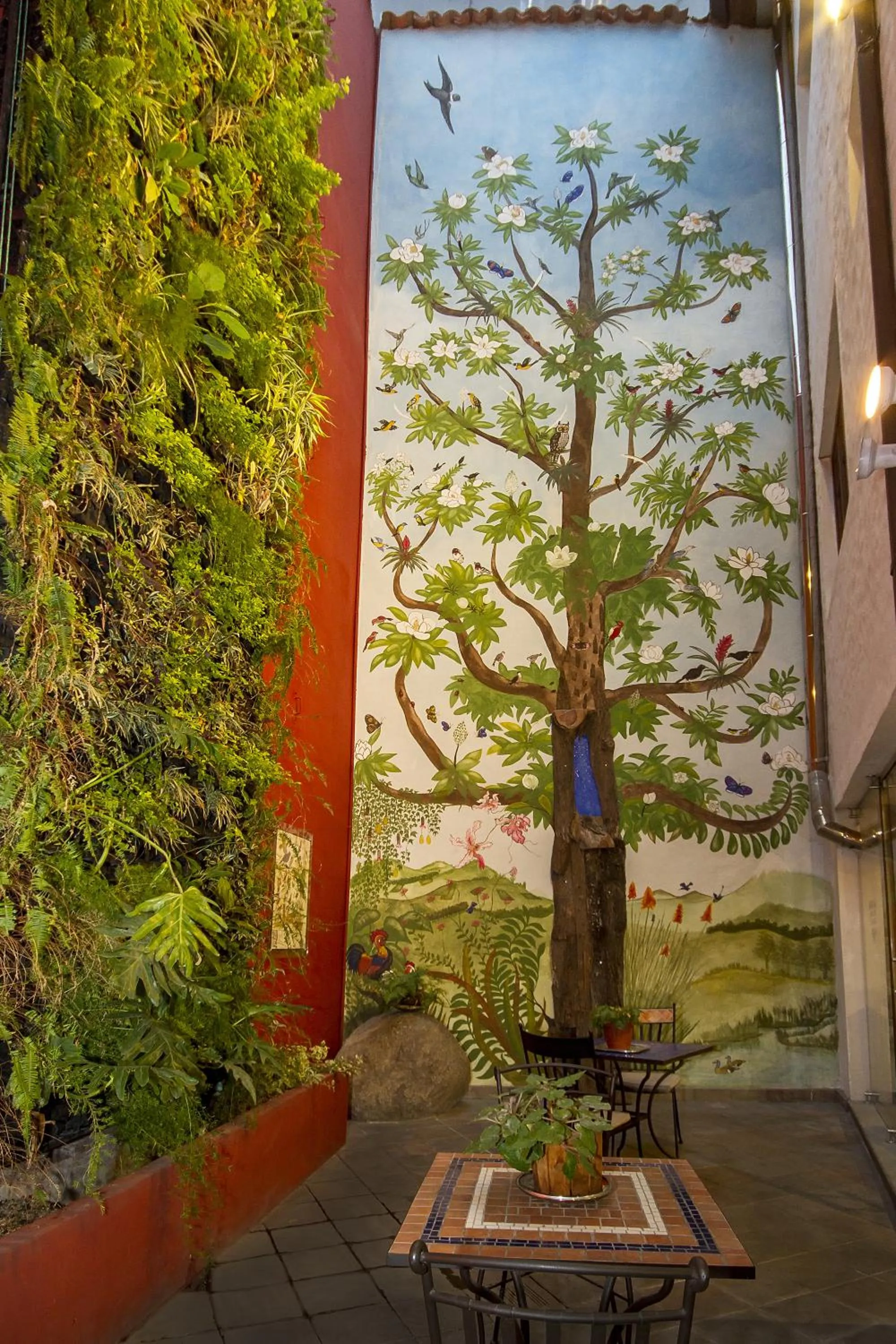 Patio in La Casona de la Ronda Hotel Boutique