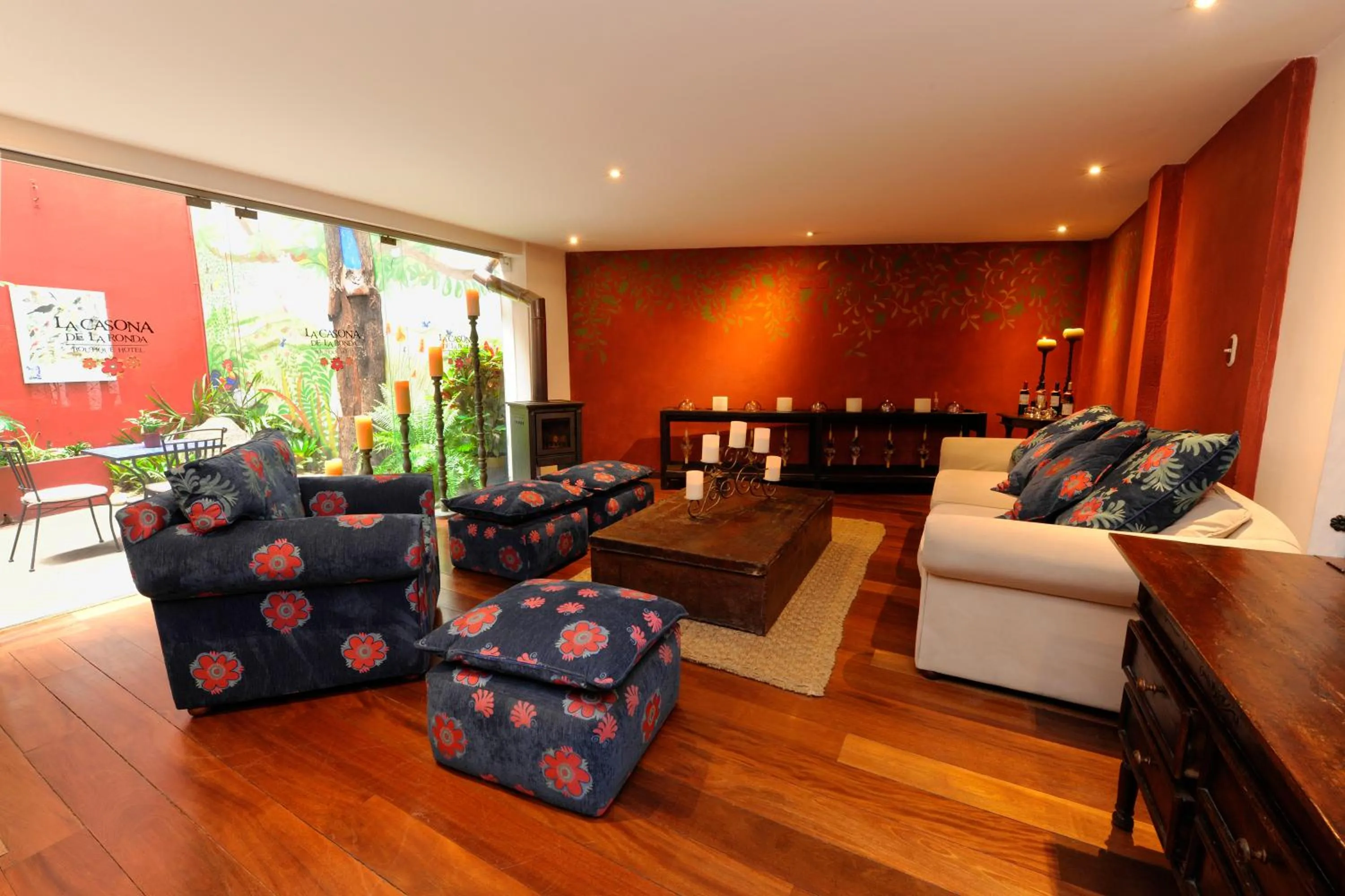 Living room in La Casona de la Ronda Hotel Boutique