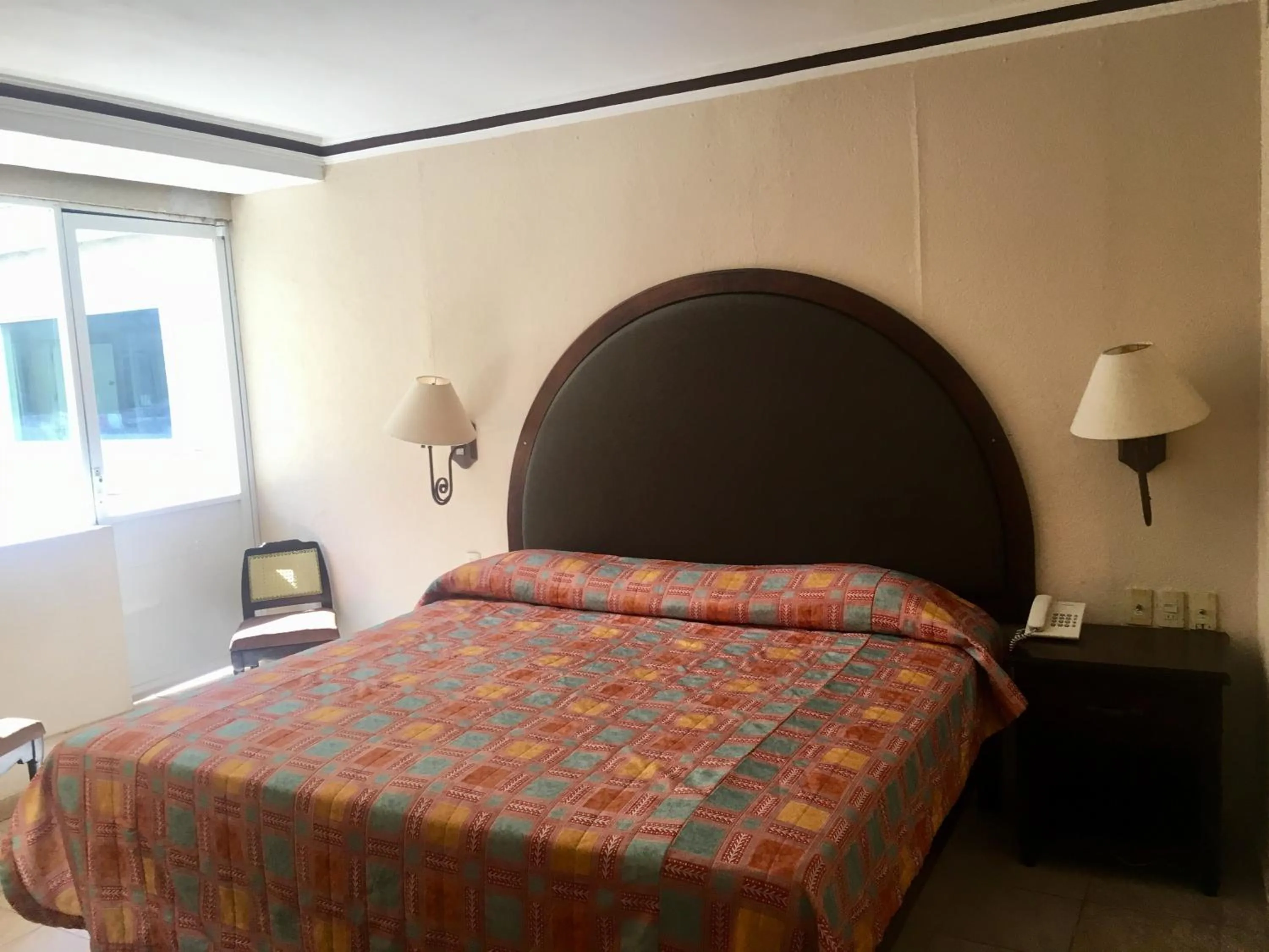 Bed in Hotel Acuario de Veracruz