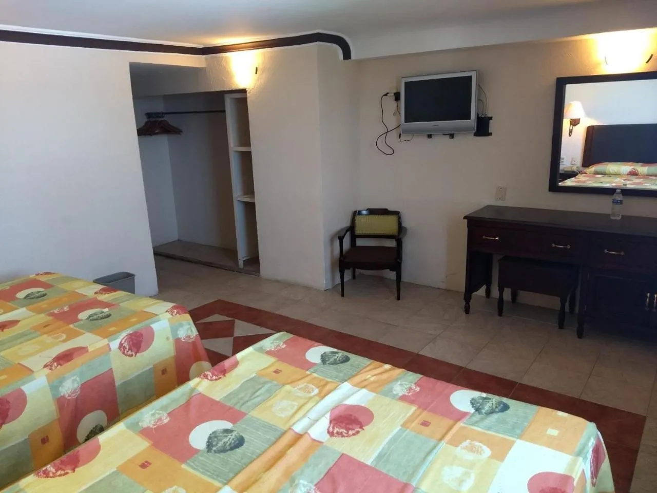 Bed in Hotel Acuario de Veracruz