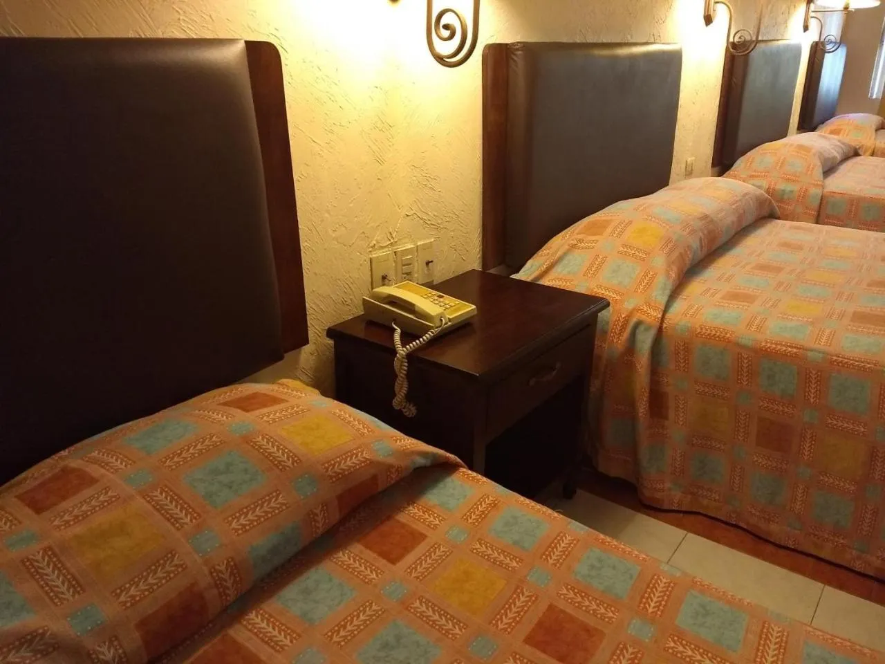 Bed in Hotel Acuario de Veracruz