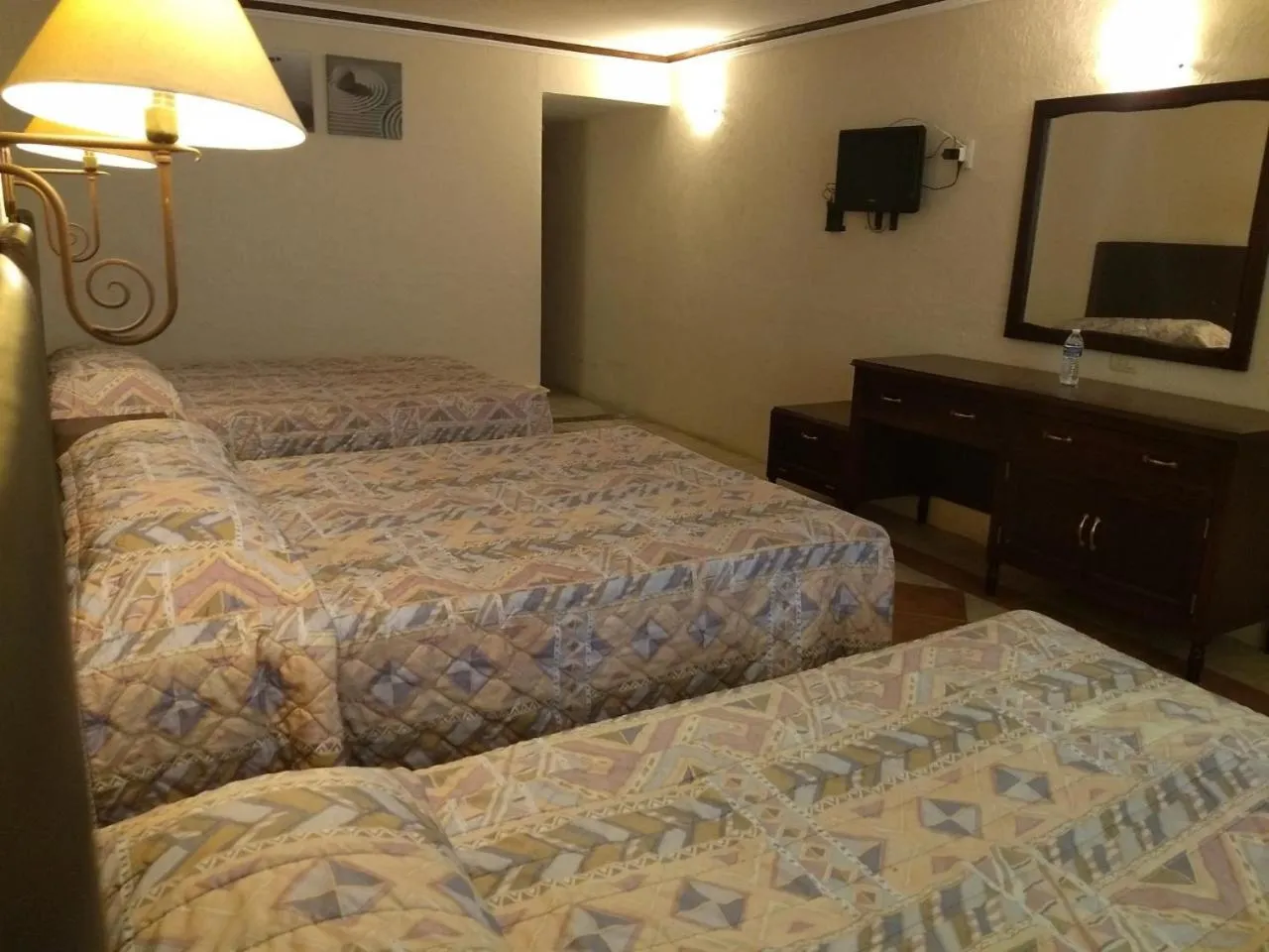 Bed in Hotel Acuario de Veracruz