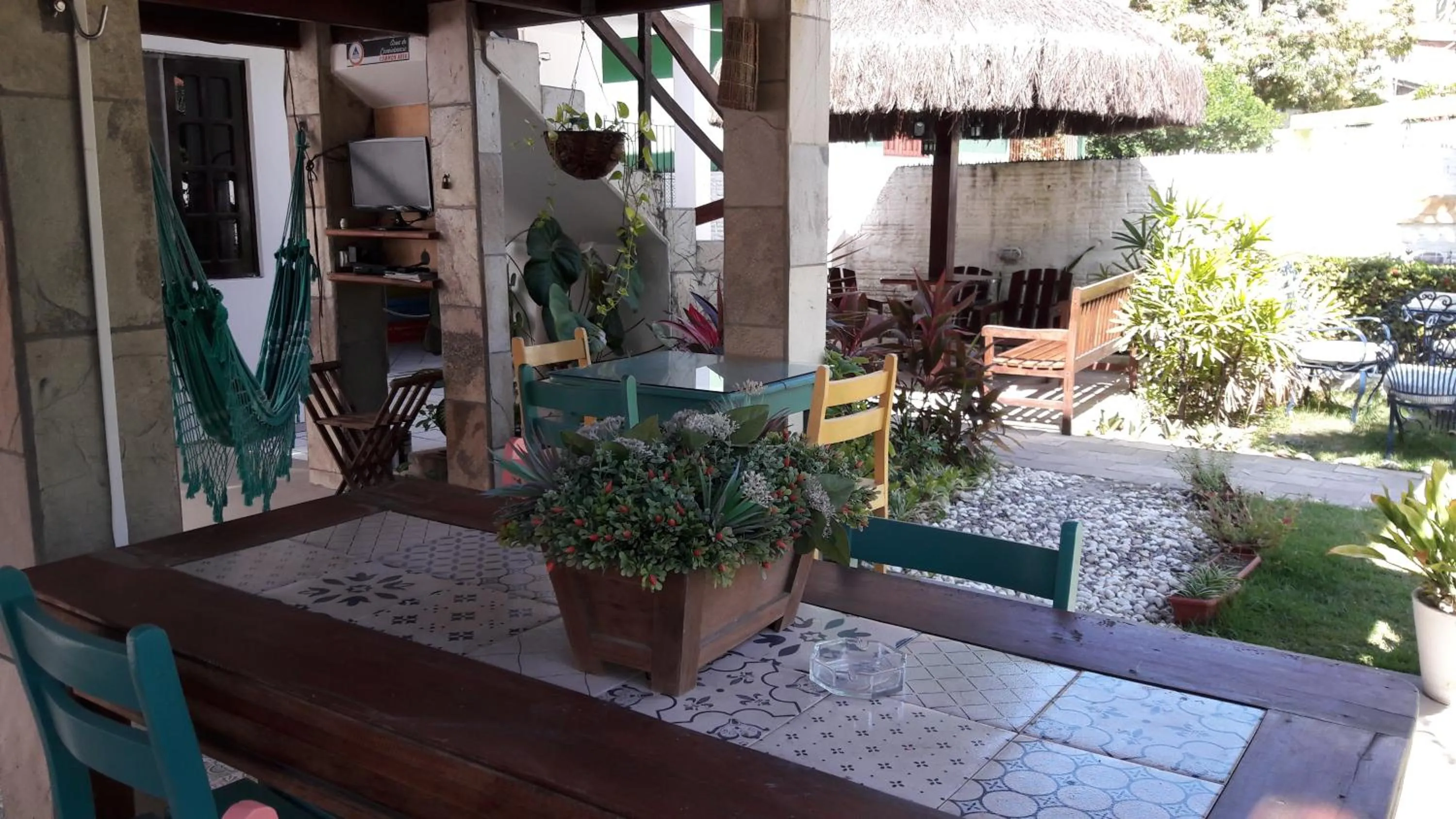 Garden in Pousada Liras da Poesia