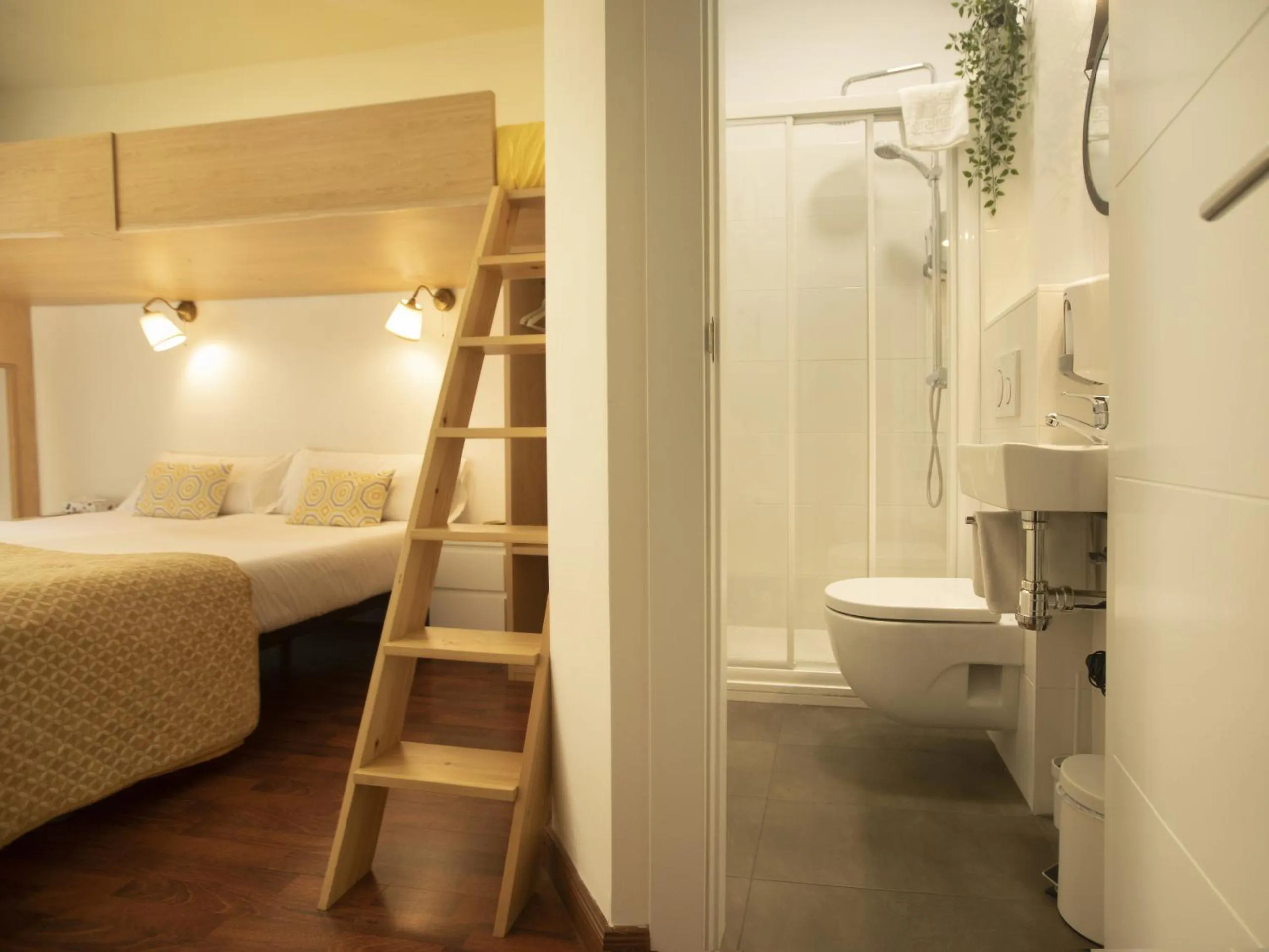 Bedroom, Bed in Alojamientos Cantíber