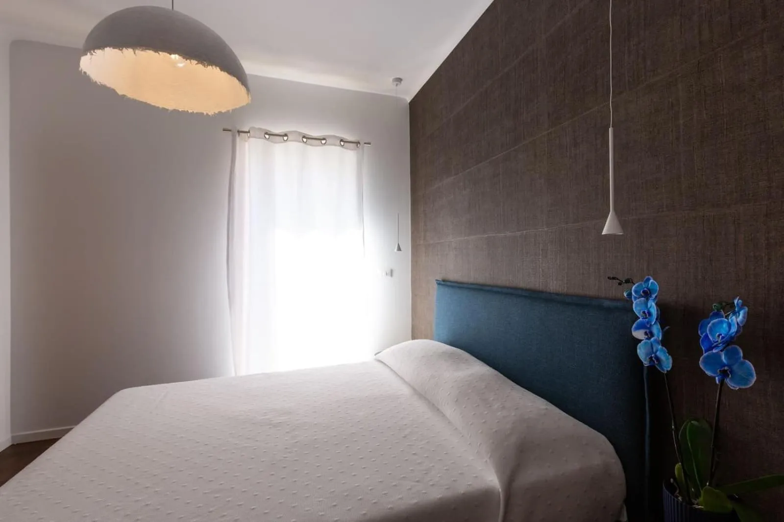 Bed in Sunset Room&Breakfast