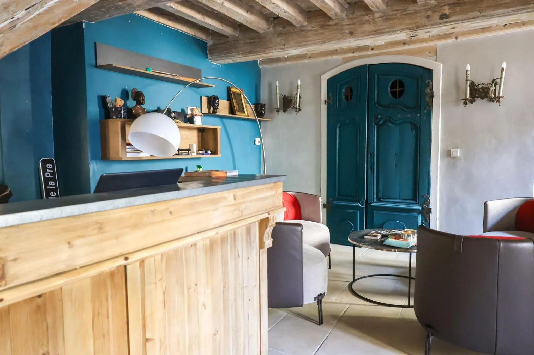 Lobby or reception in Maison de la Pra