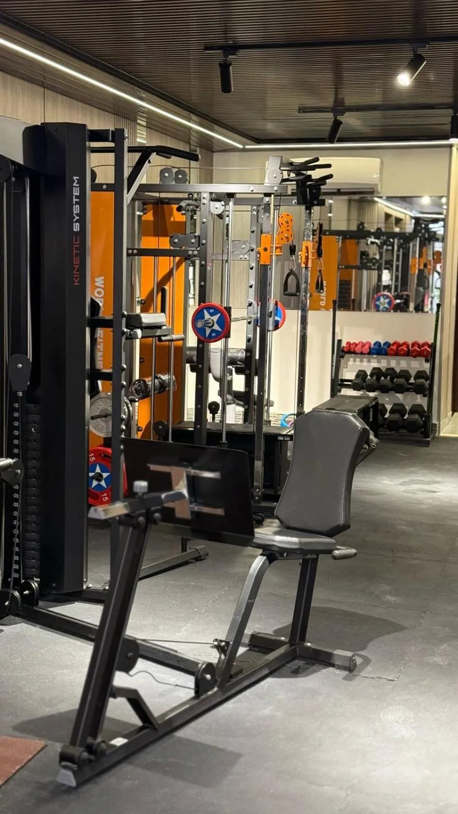 Fitness centre/facilities in Lijam Hotel