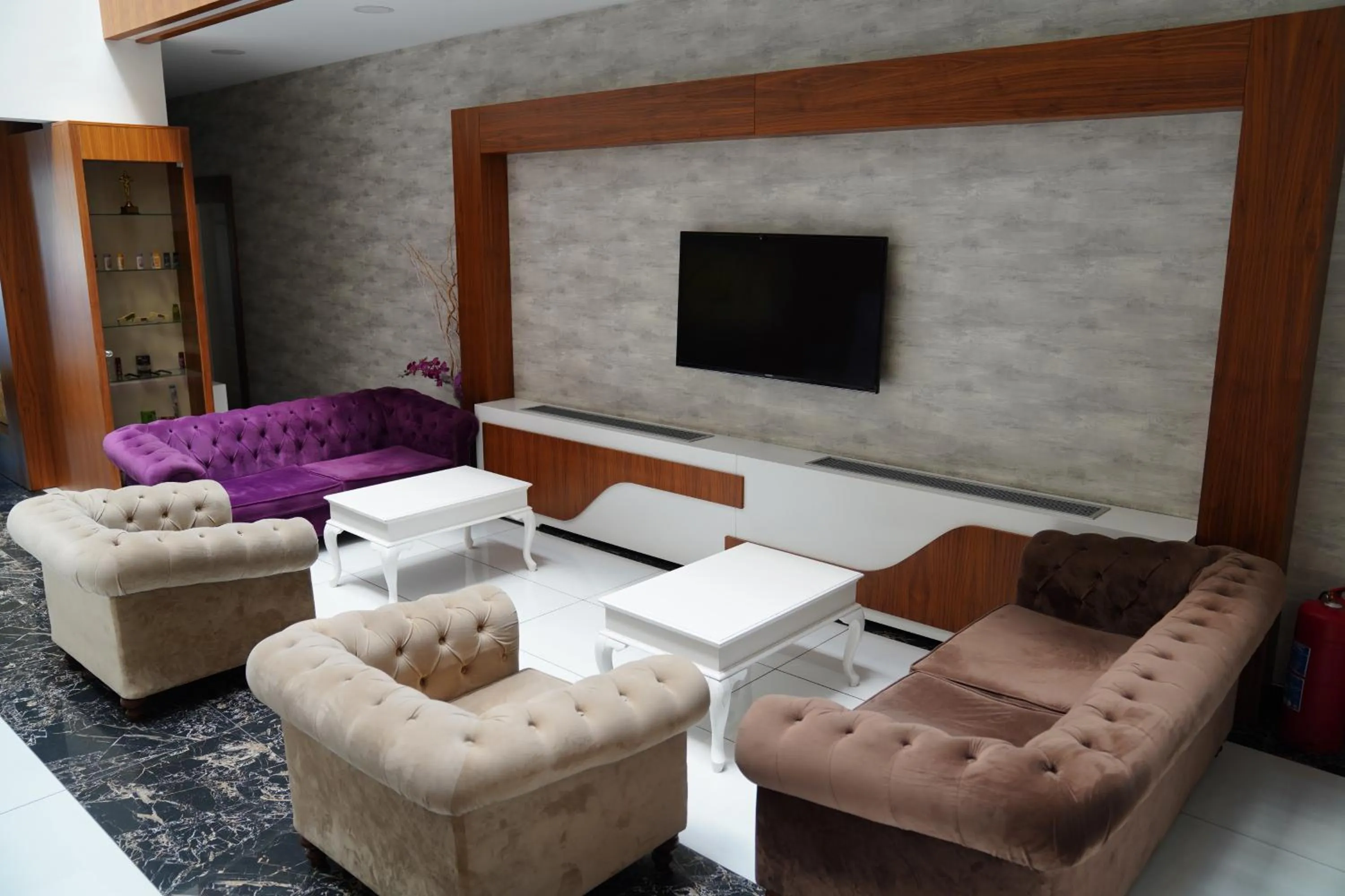 Lobby or reception in Dafne Hotel