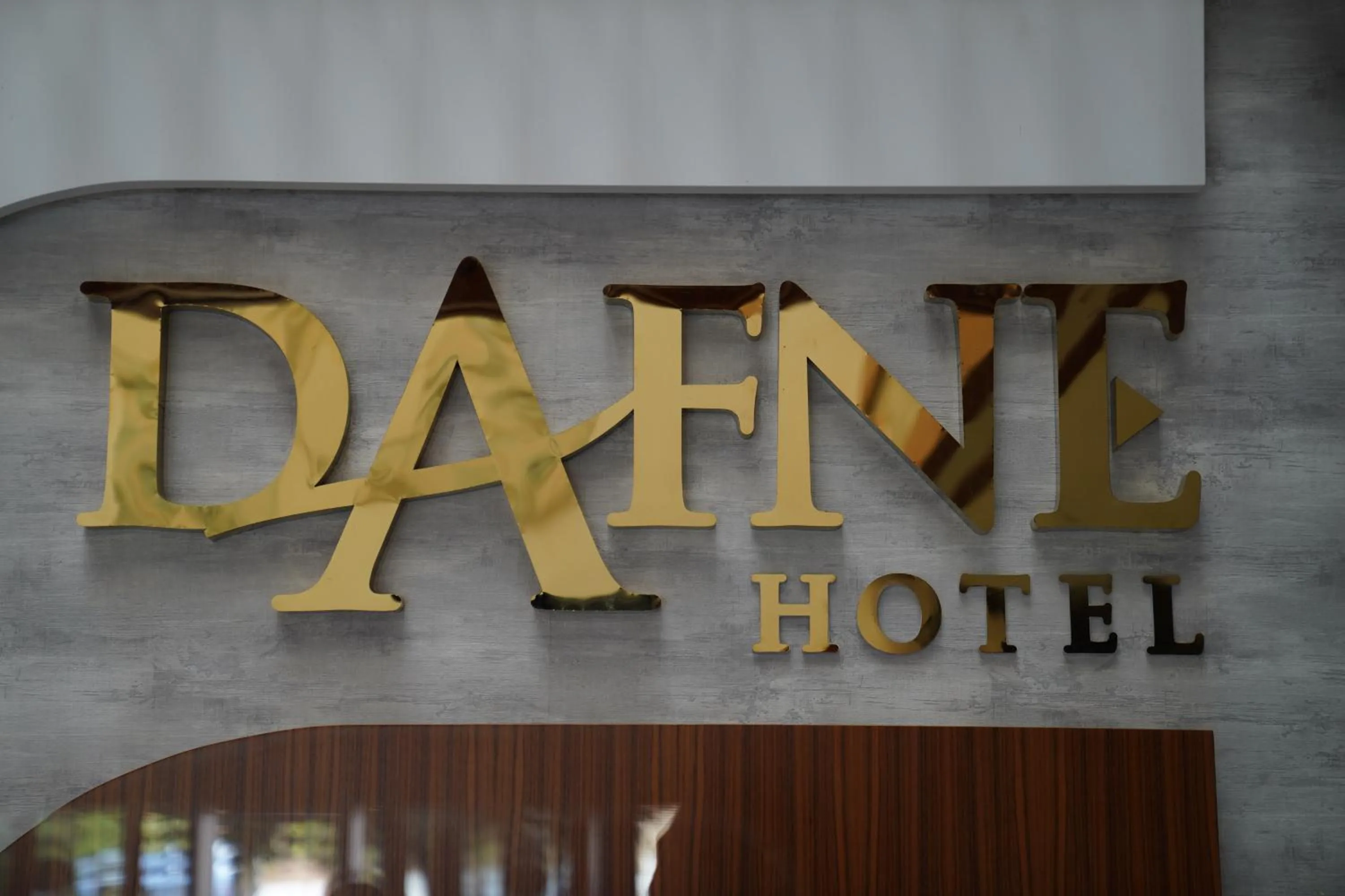 Property logo or sign in Dafne Hotel