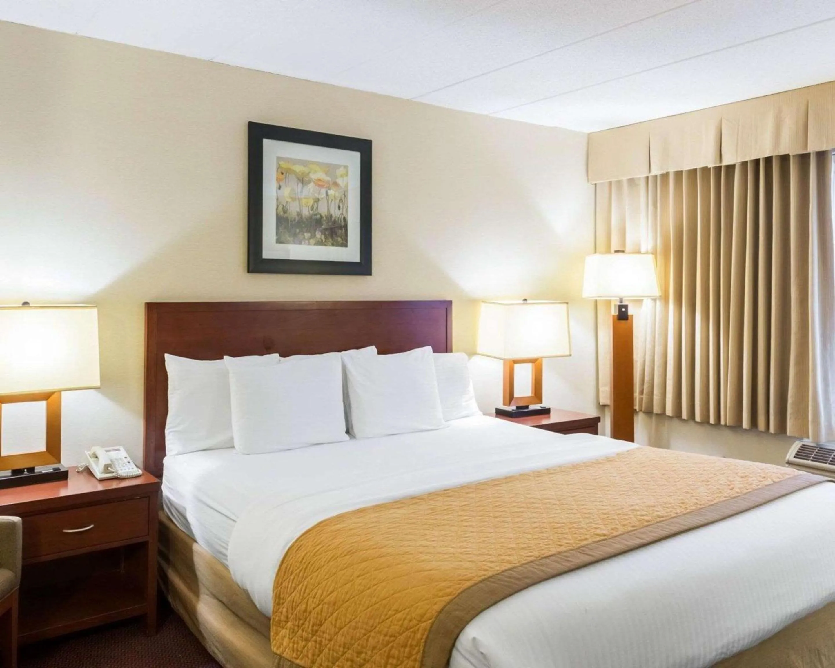 Bedroom, Bed in Clarion Hotel Somerset - New Brunswick