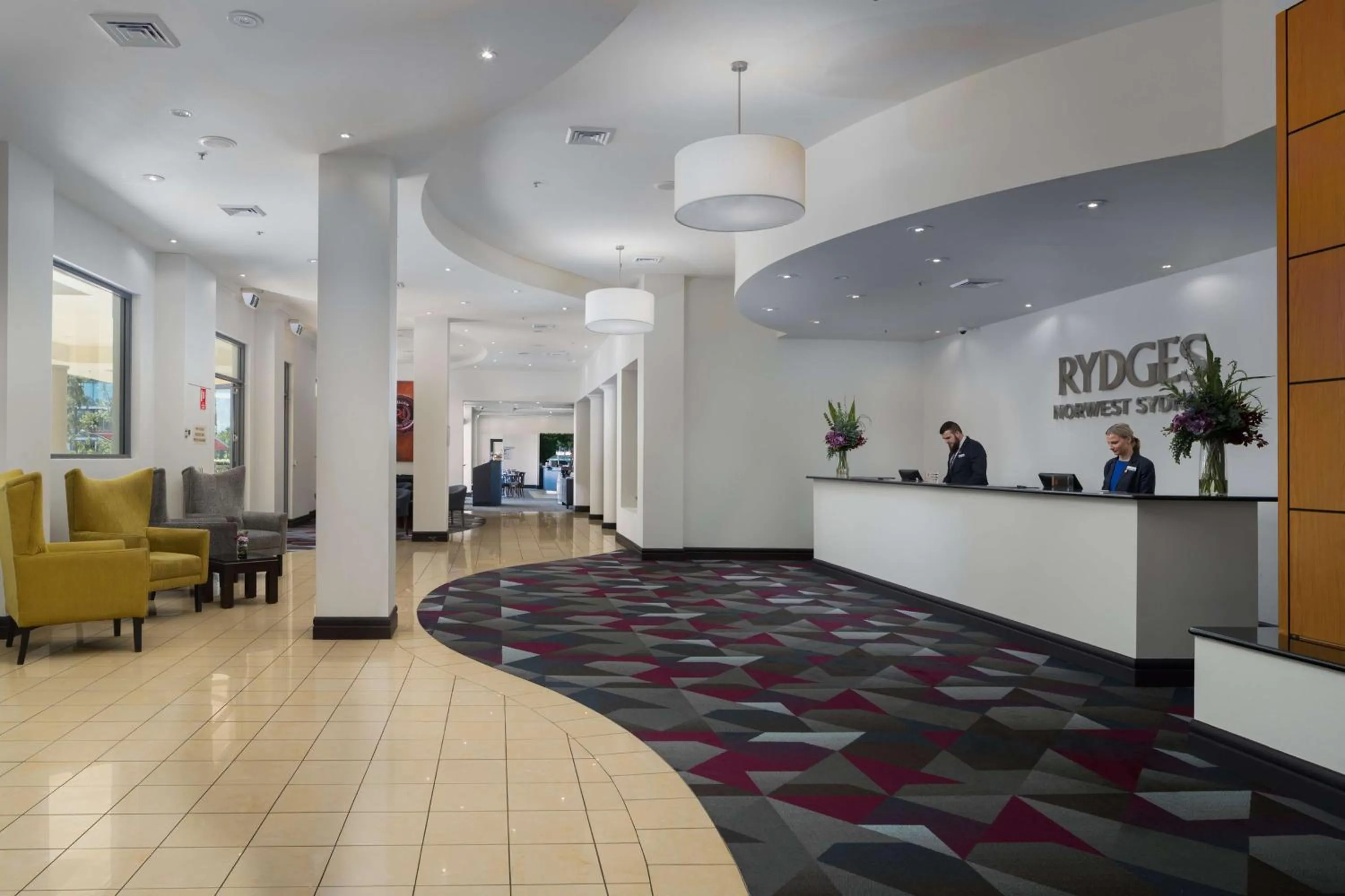 Lobby or reception in Rydges Norwest Sydney