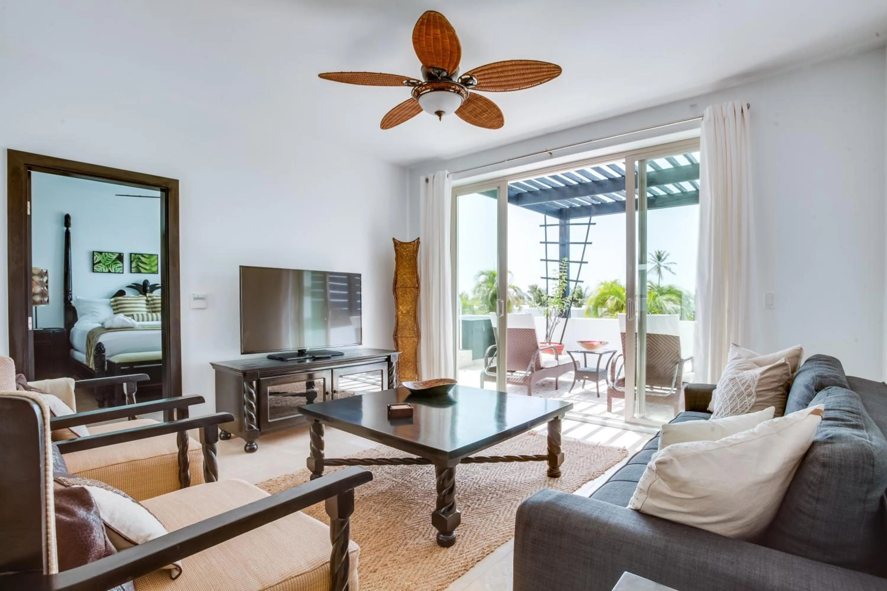 Seating area in Las Terrazas Resort