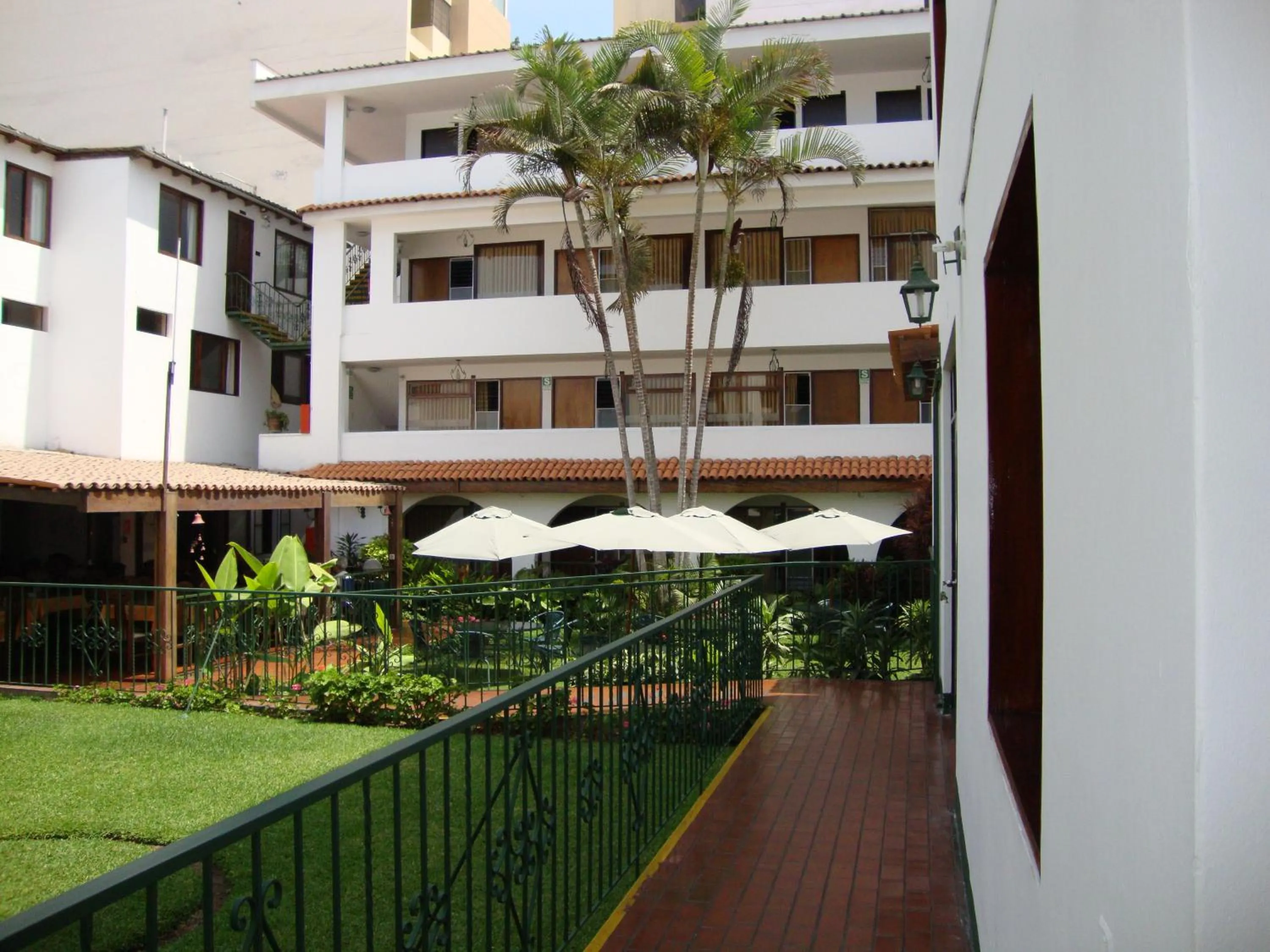 Garden in Hotel Señorial
