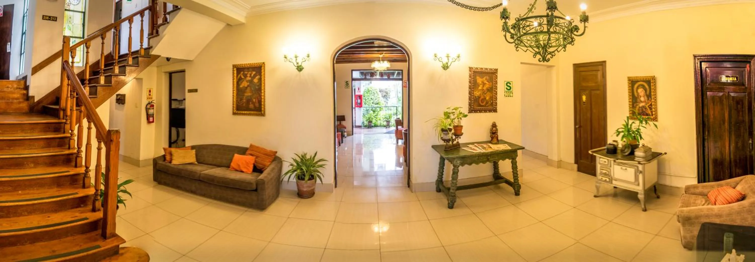 Area and facilities in Hotel Señorial