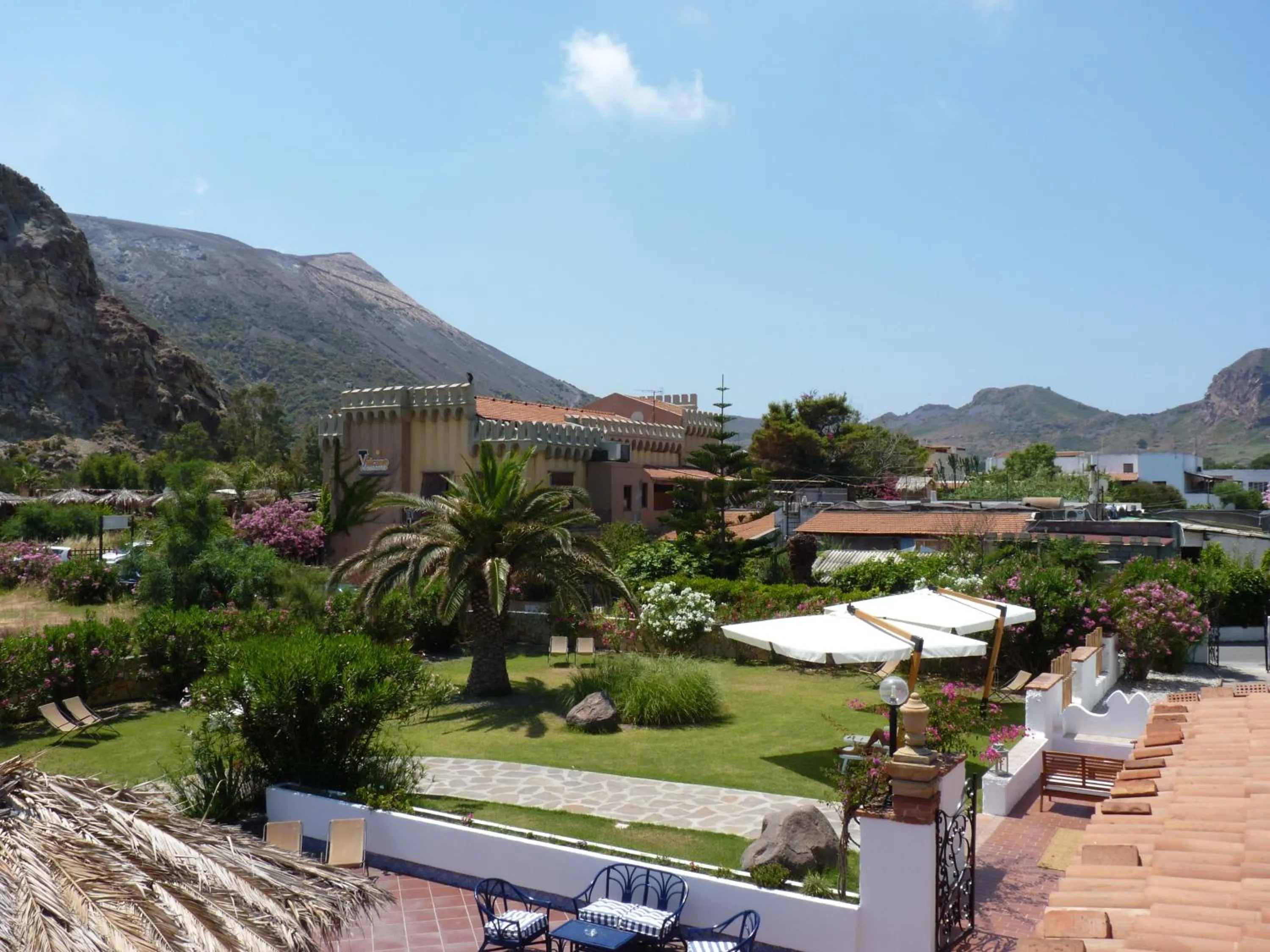 Garden in Hotel Rojas