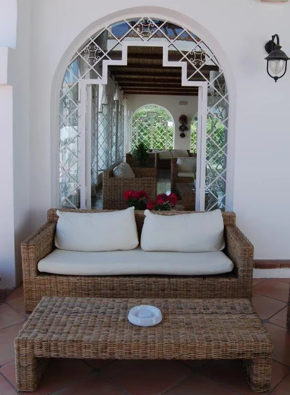 Patio in Hotel Rojas