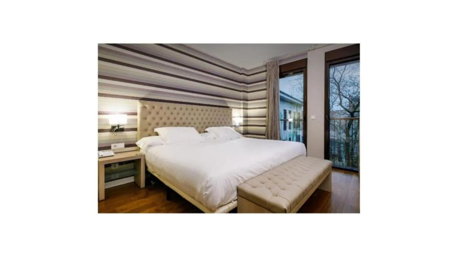 Bed in U-Hotel Spa Ciudad de Astorga