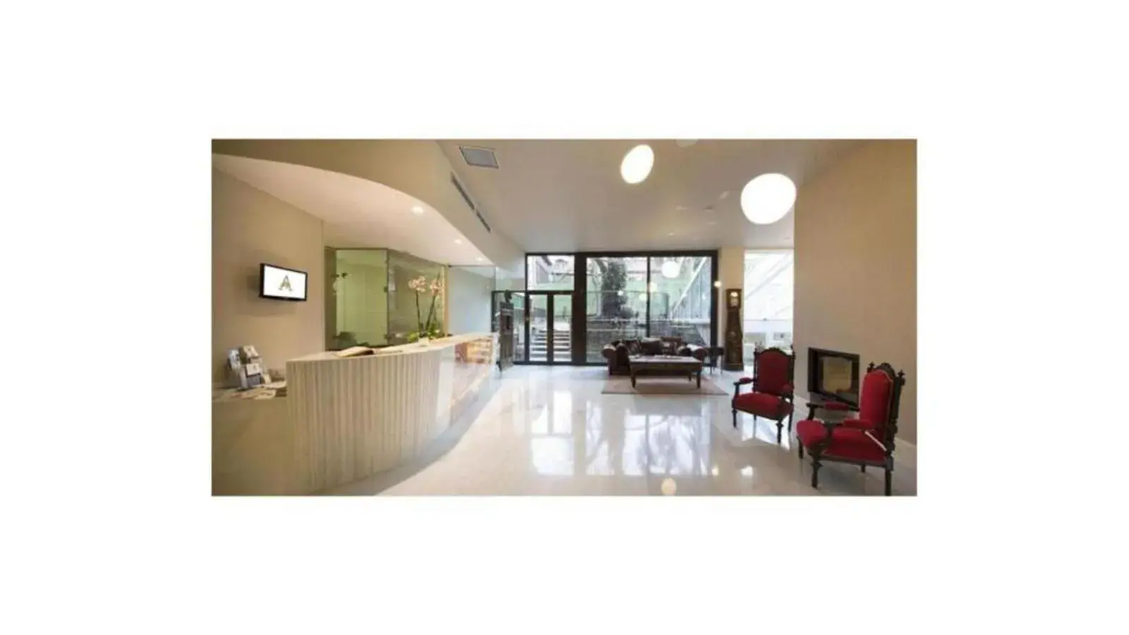 Lobby or reception in U-Hotel Spa Ciudad de Astorga Lobby or reception in U-Hotel Spa Ciudad de Astorga