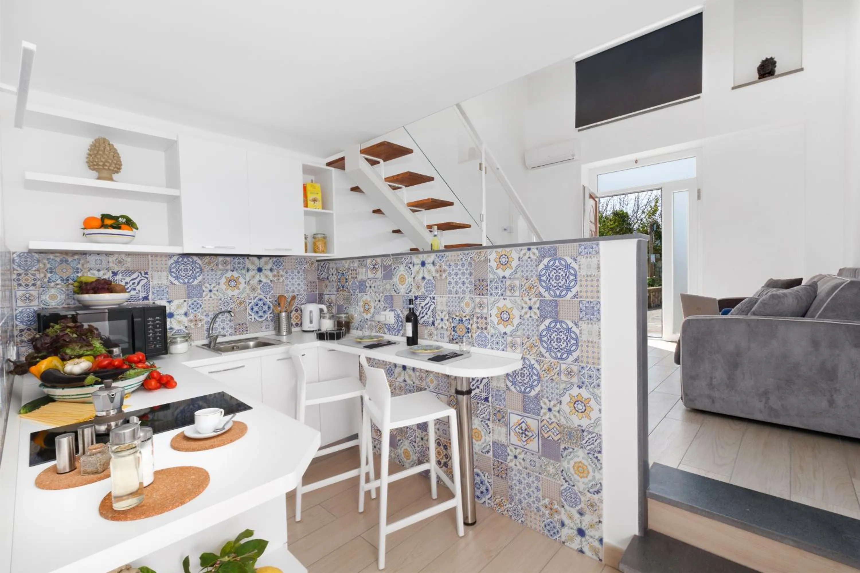 Kitchen or kitchenette in Eterea Charming Suites