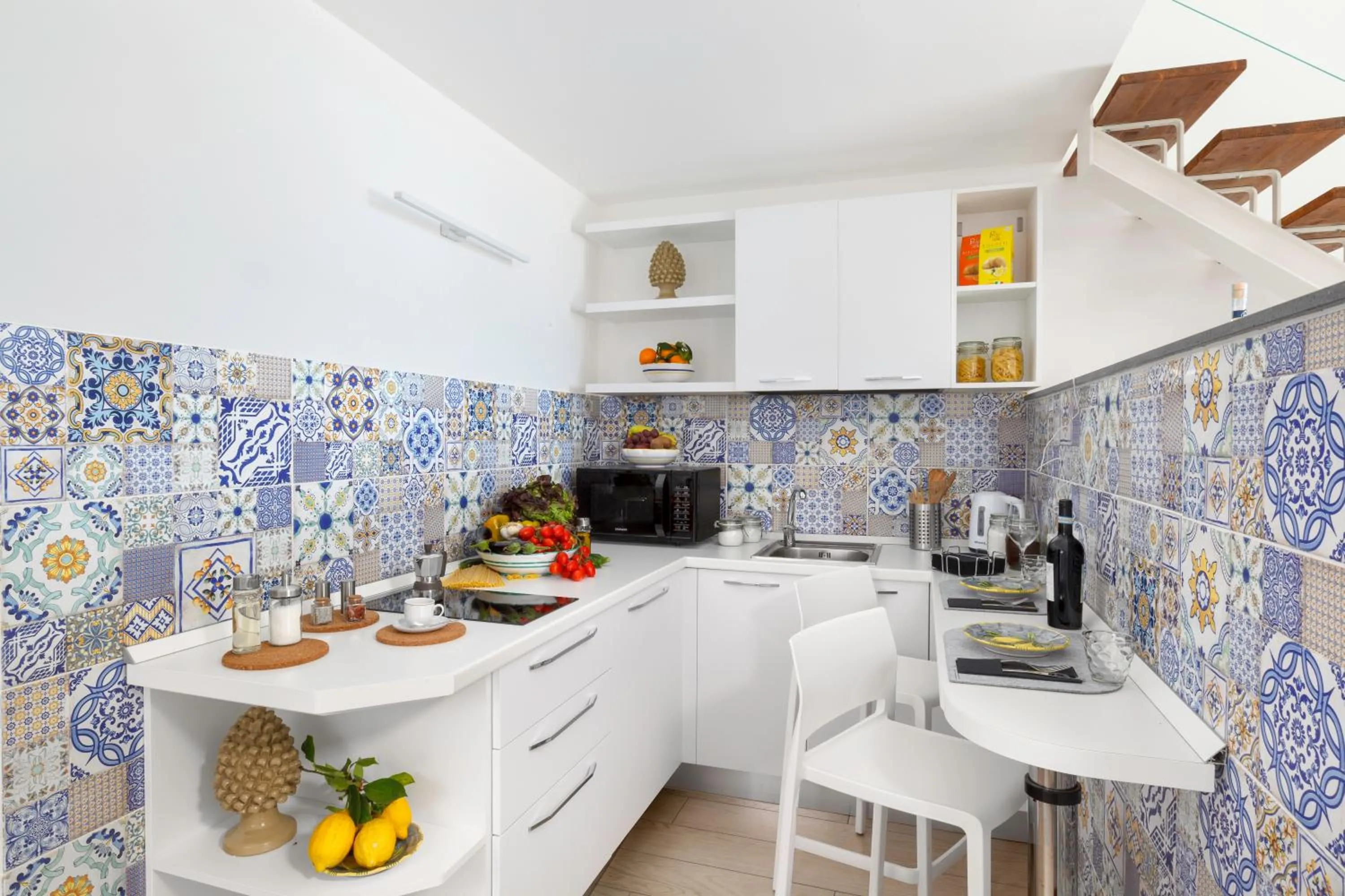 Kitchen or kitchenette in Eterea Charming Suites