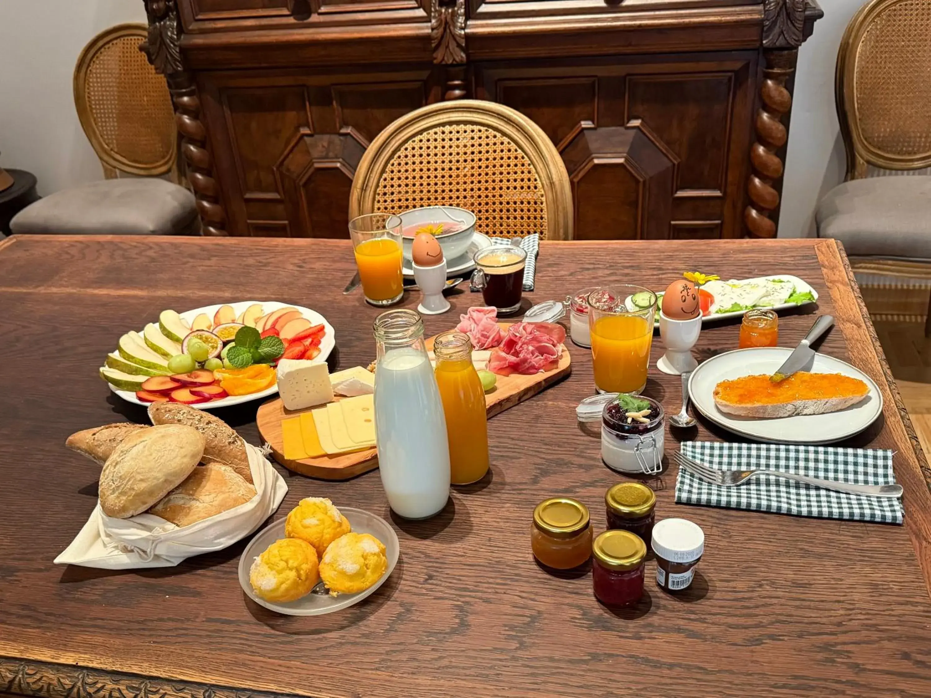 Breakfast in Quinta Dos Ribeiros Breakfast in Quinta Dos Ribeiros