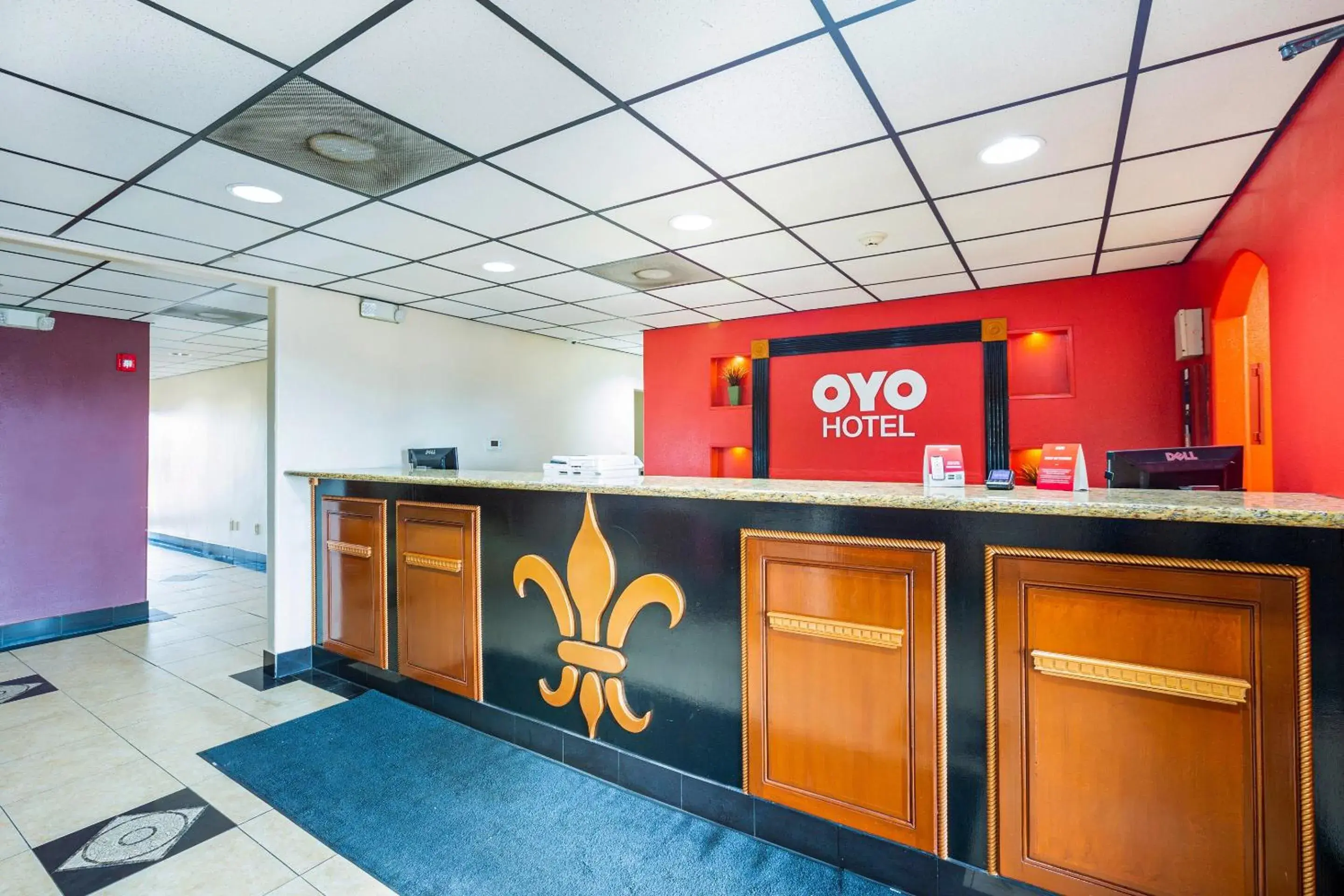 Lobby or reception in OYO Hotel LSU Lobby or reception in OYO Hotel LSU