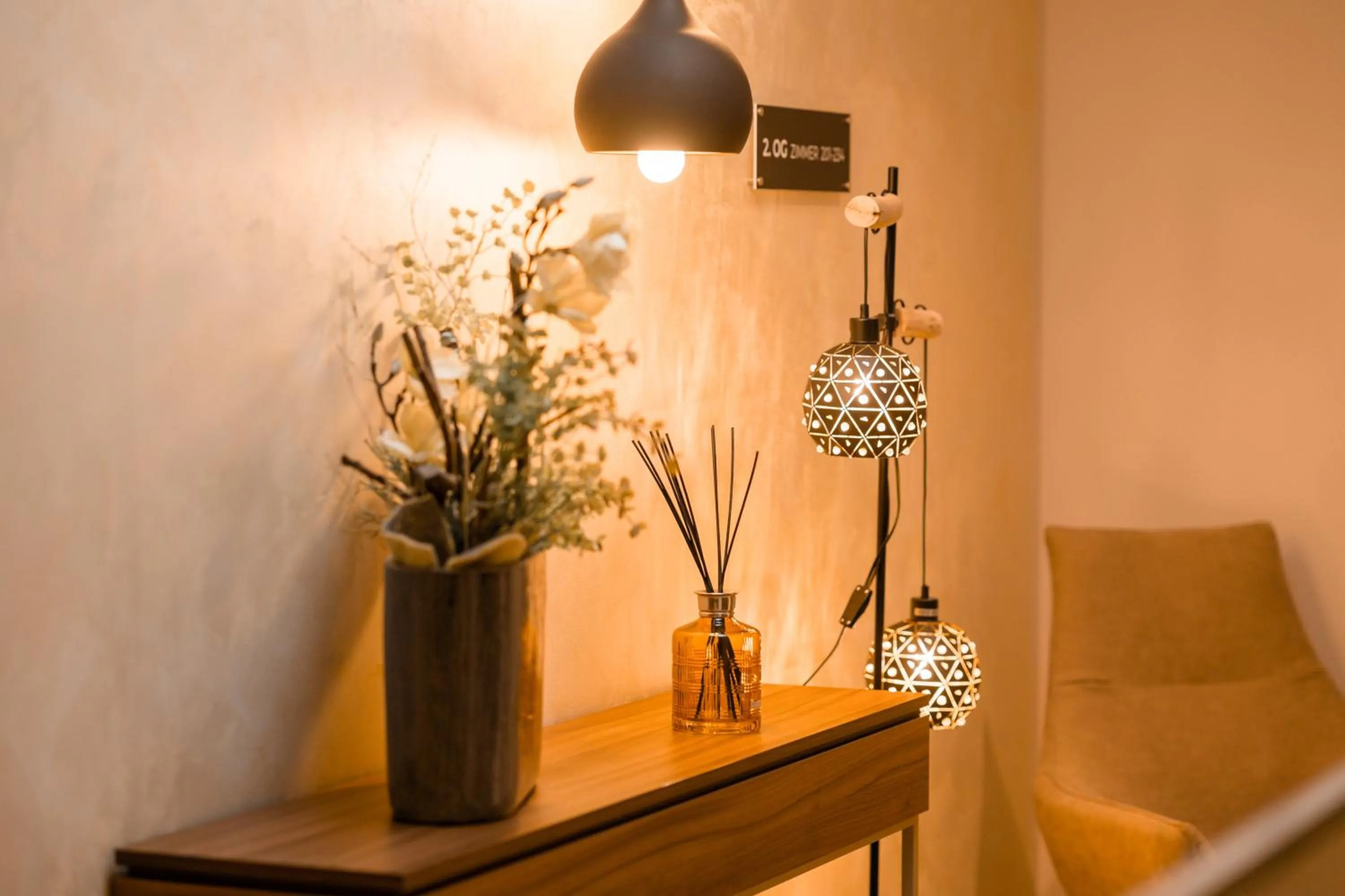 Decorative detail in Hotel Seven