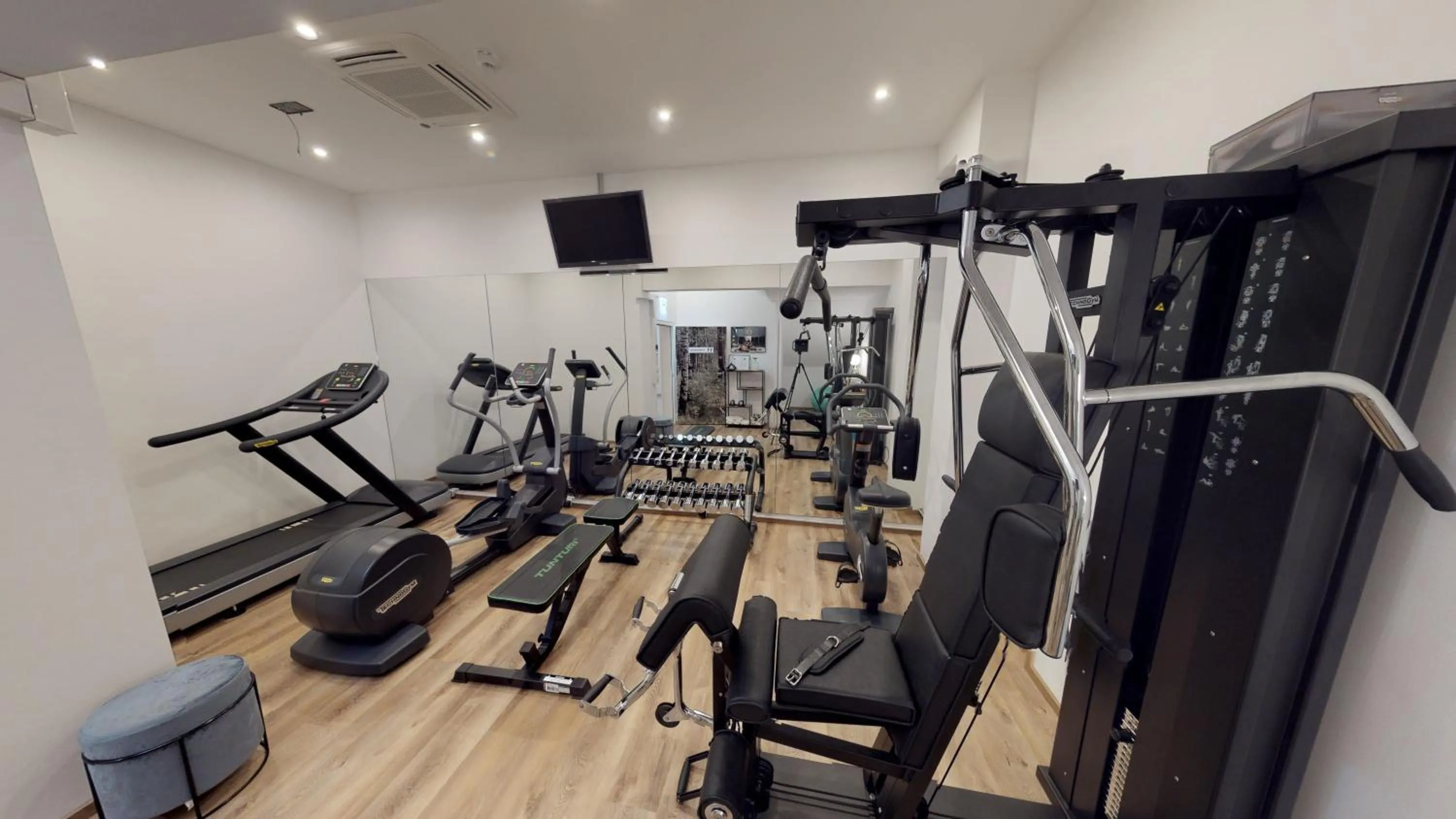 Fitness centre/facilities in Hotel Seven
