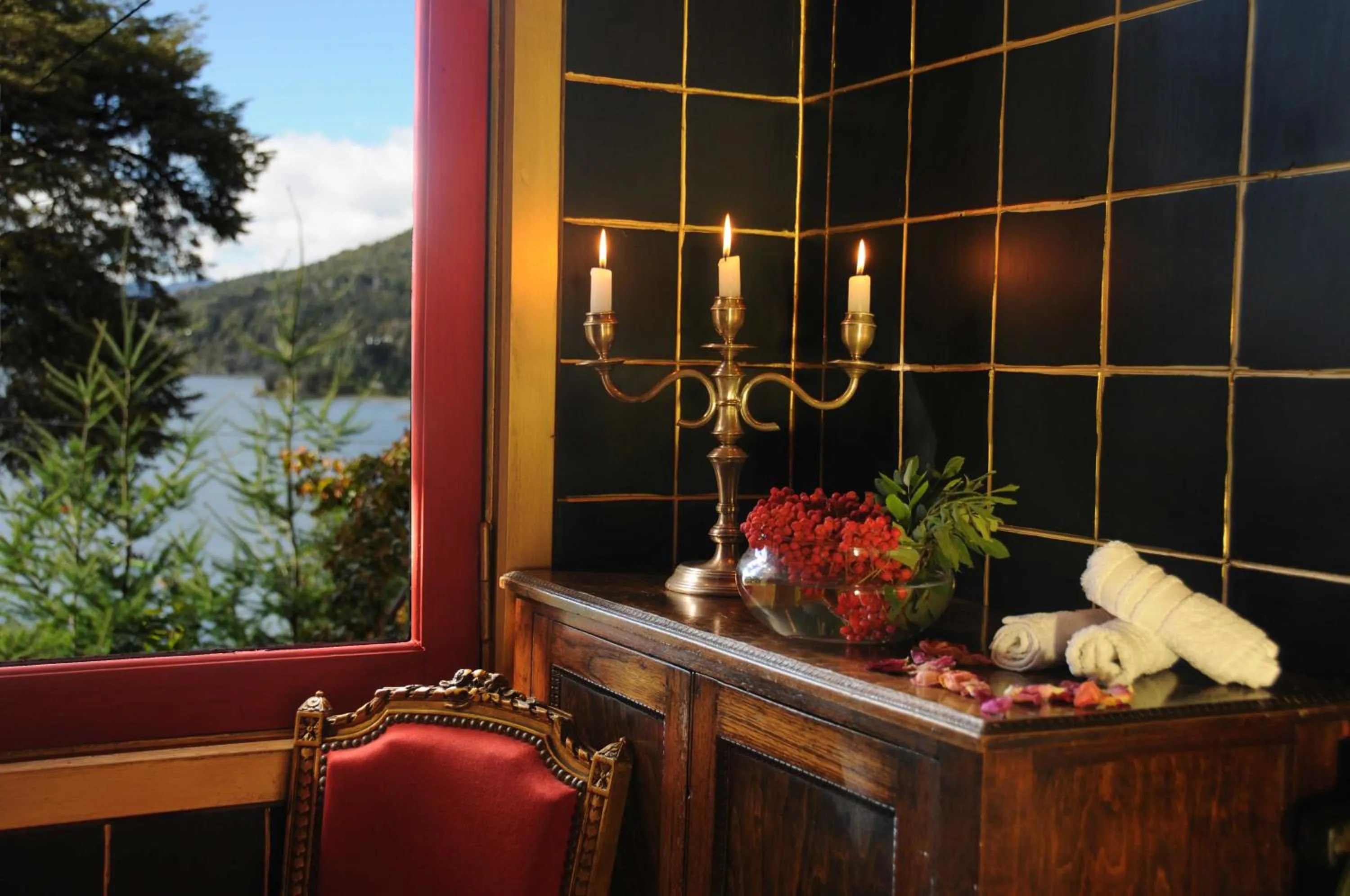 View (from property/room) in Los Juncos Patagonian Lake House