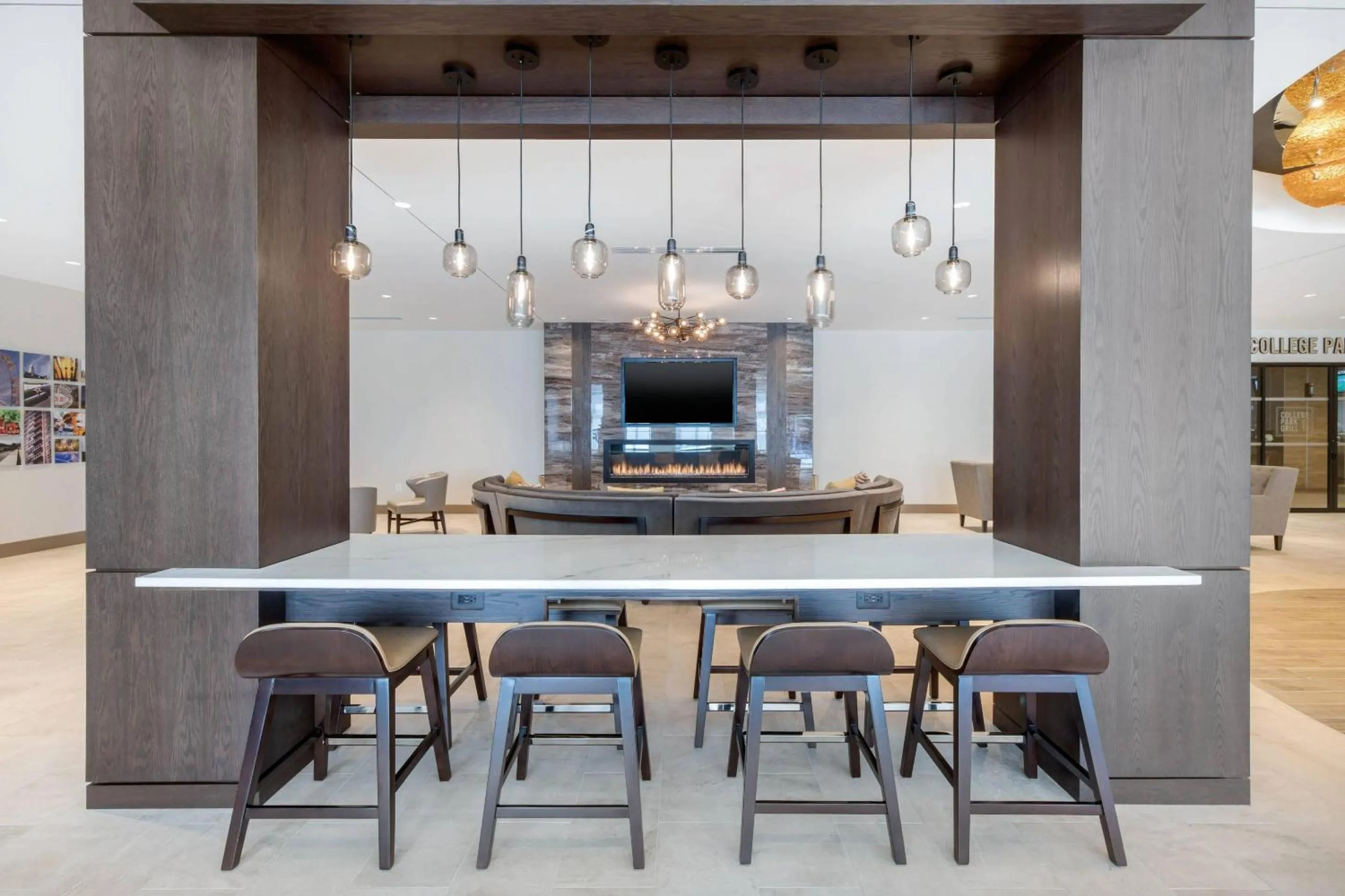 Lobby or reception in Cambria Hotel College Park