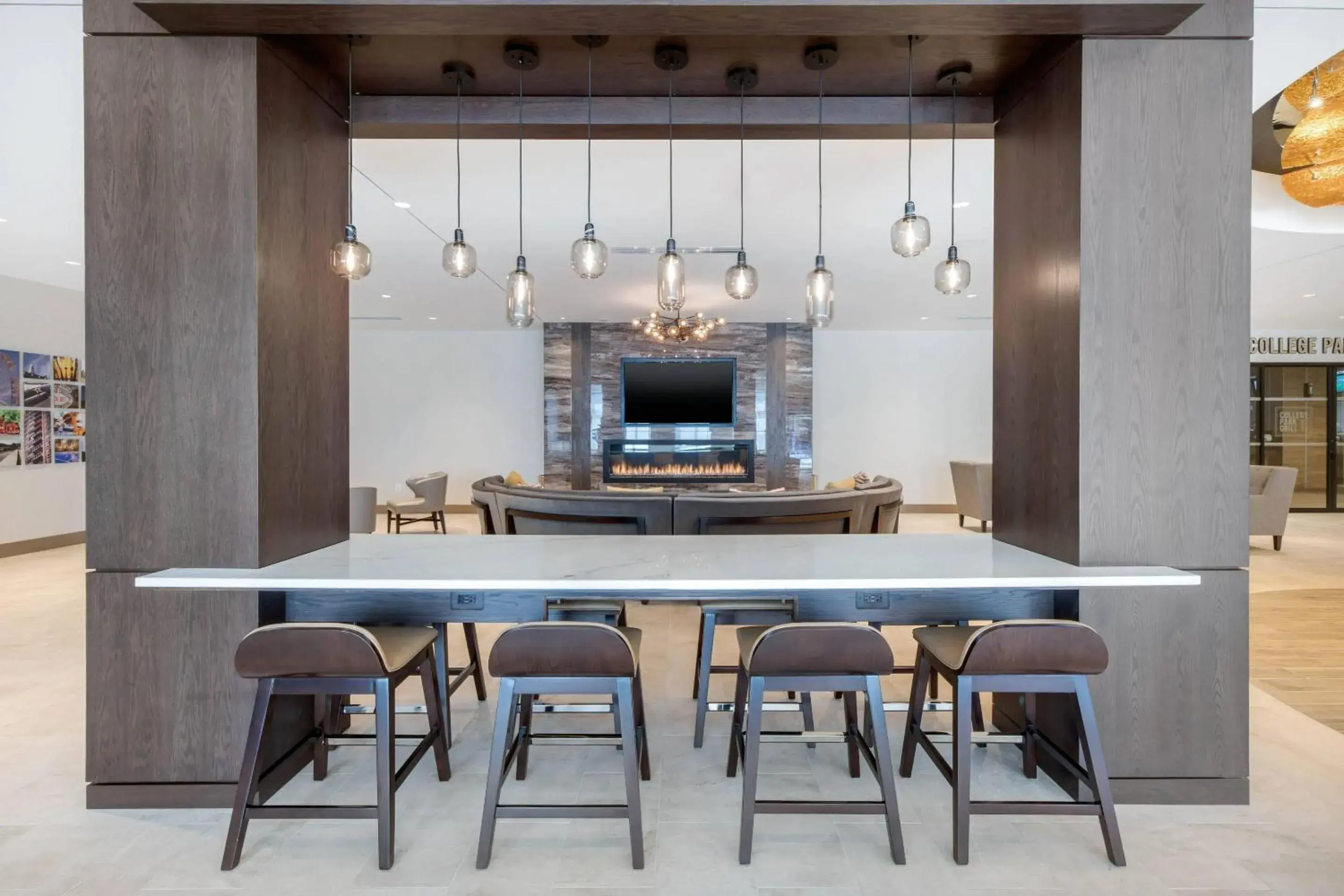 Lobby or reception in Cambria Hotel College Park Lobby or reception in Cambria Hotel College Park