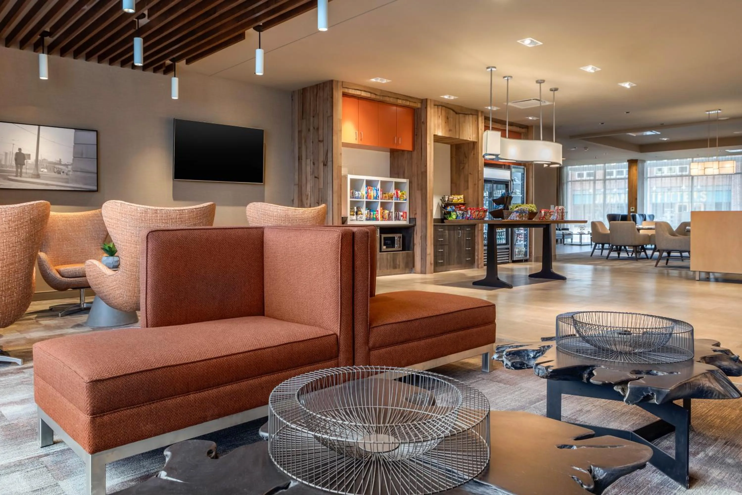 Lobby or reception in Cambria Hotel Omaha Downtown