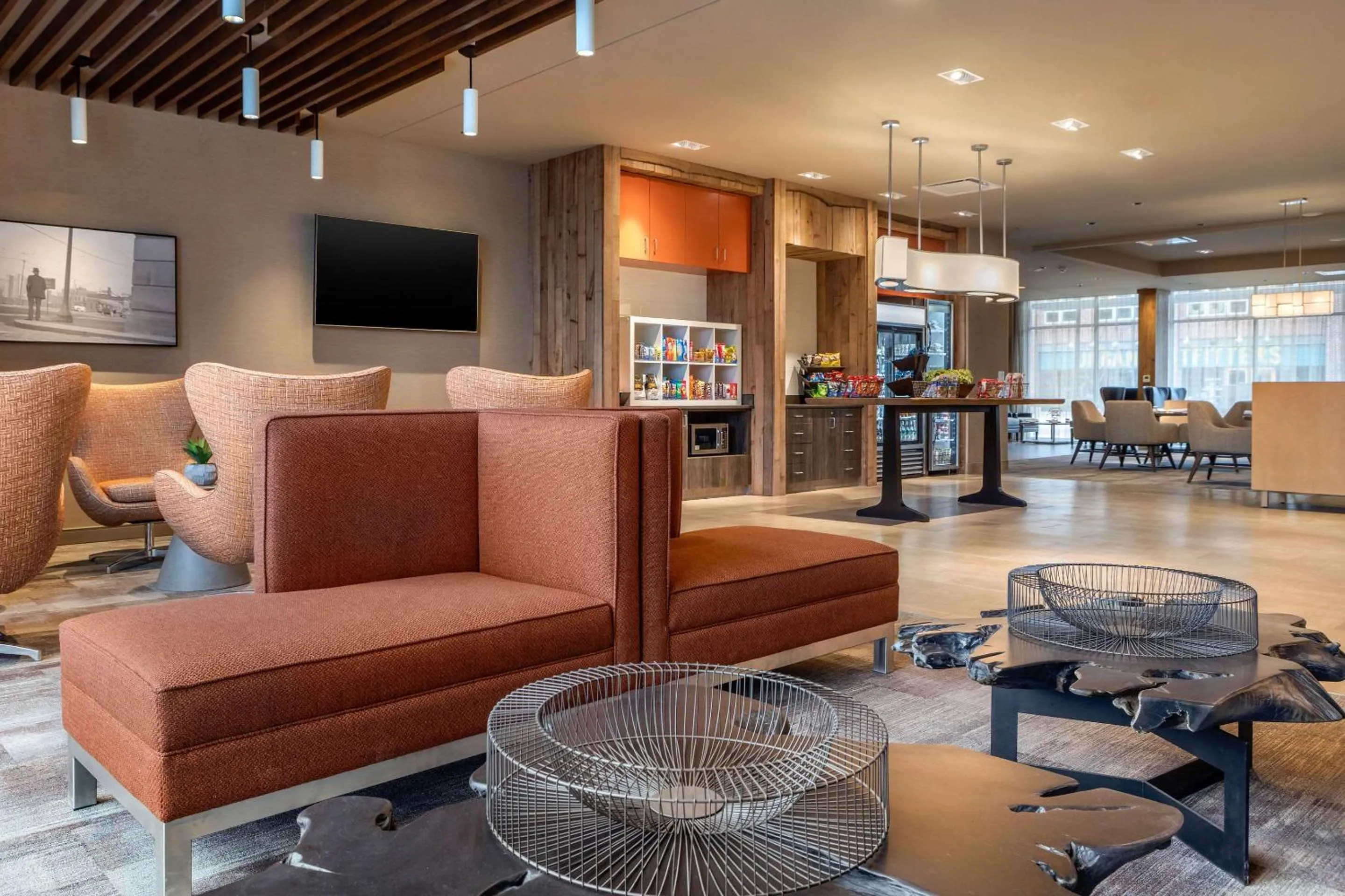 Lobby or reception in Cambria Hotel Omaha Downtown