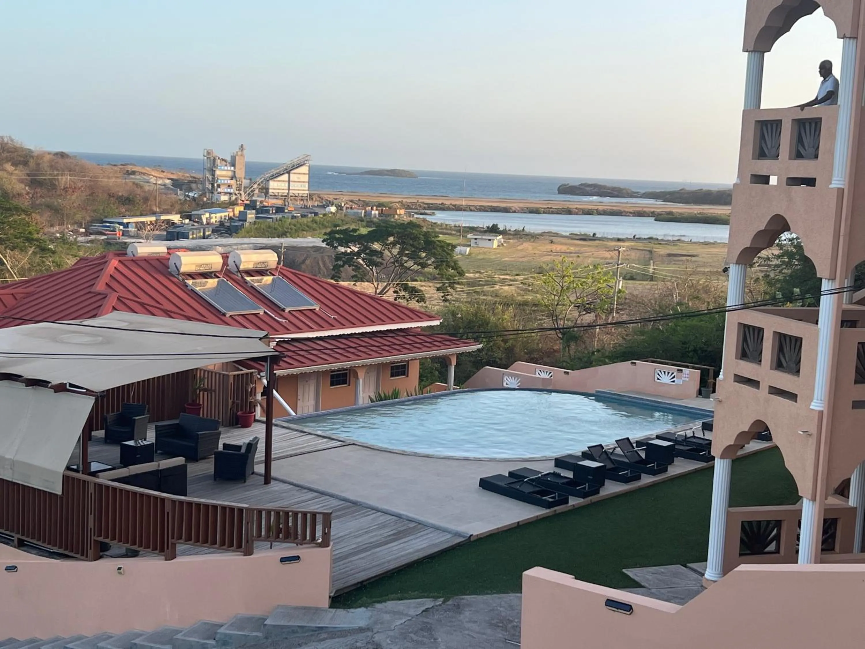 Pool view in La Heliconia & Day Spa