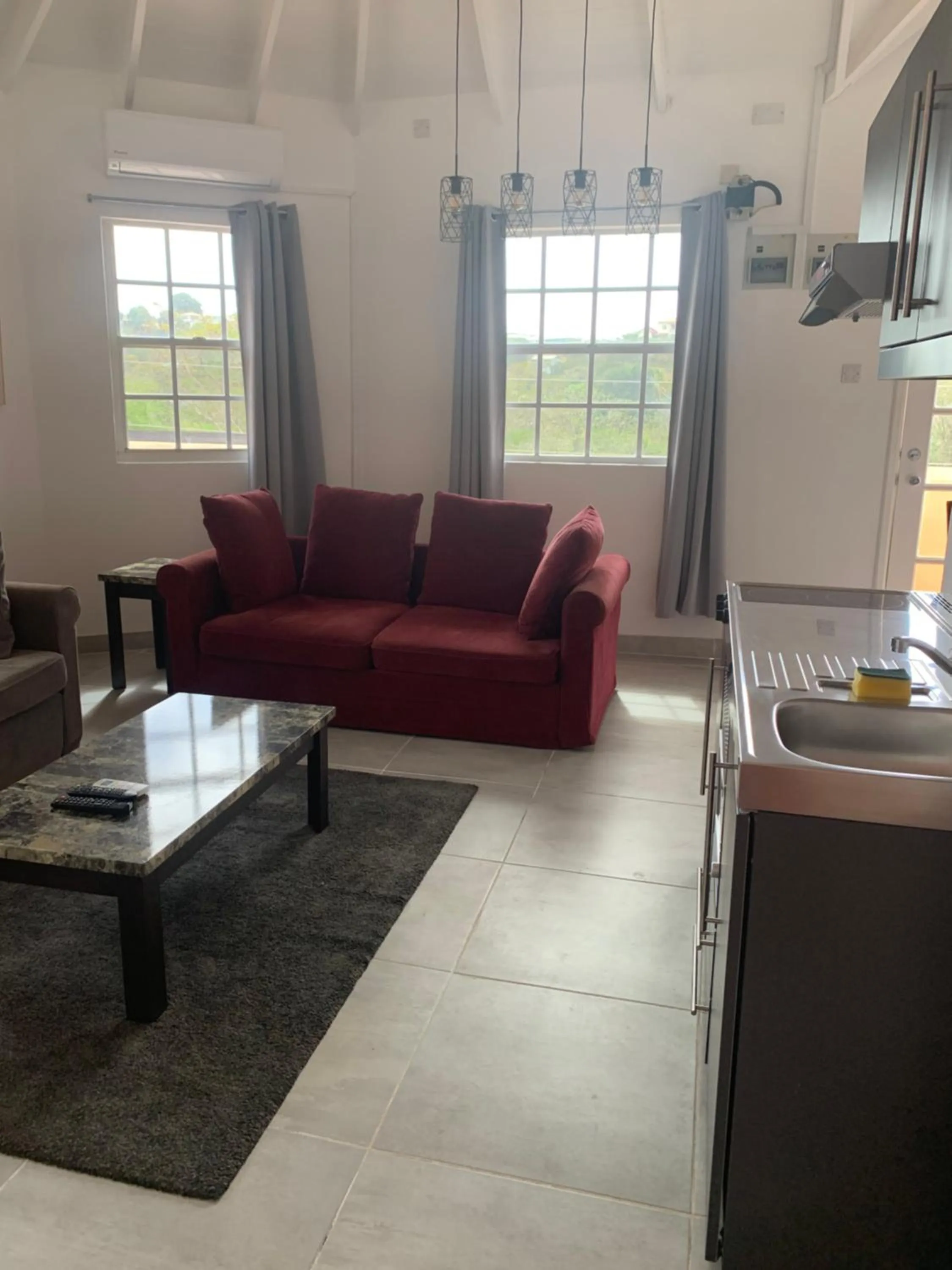 Living room in La Heliconia & Day Spa