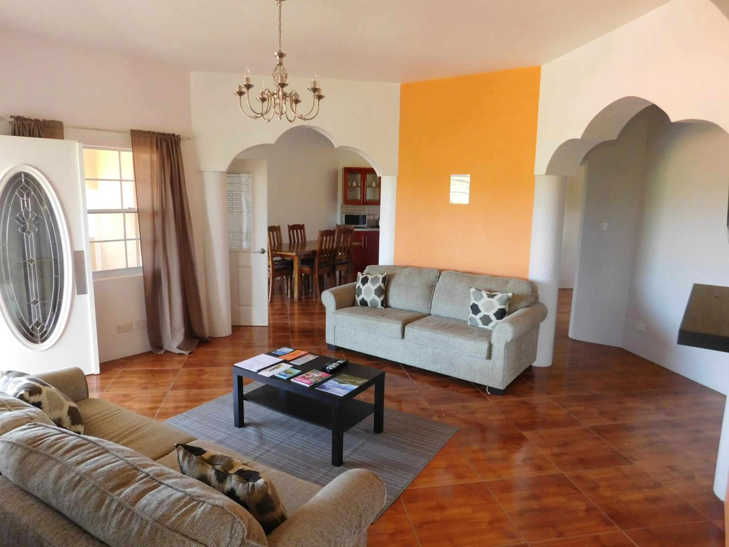 Living room in La Heliconia & Day Spa