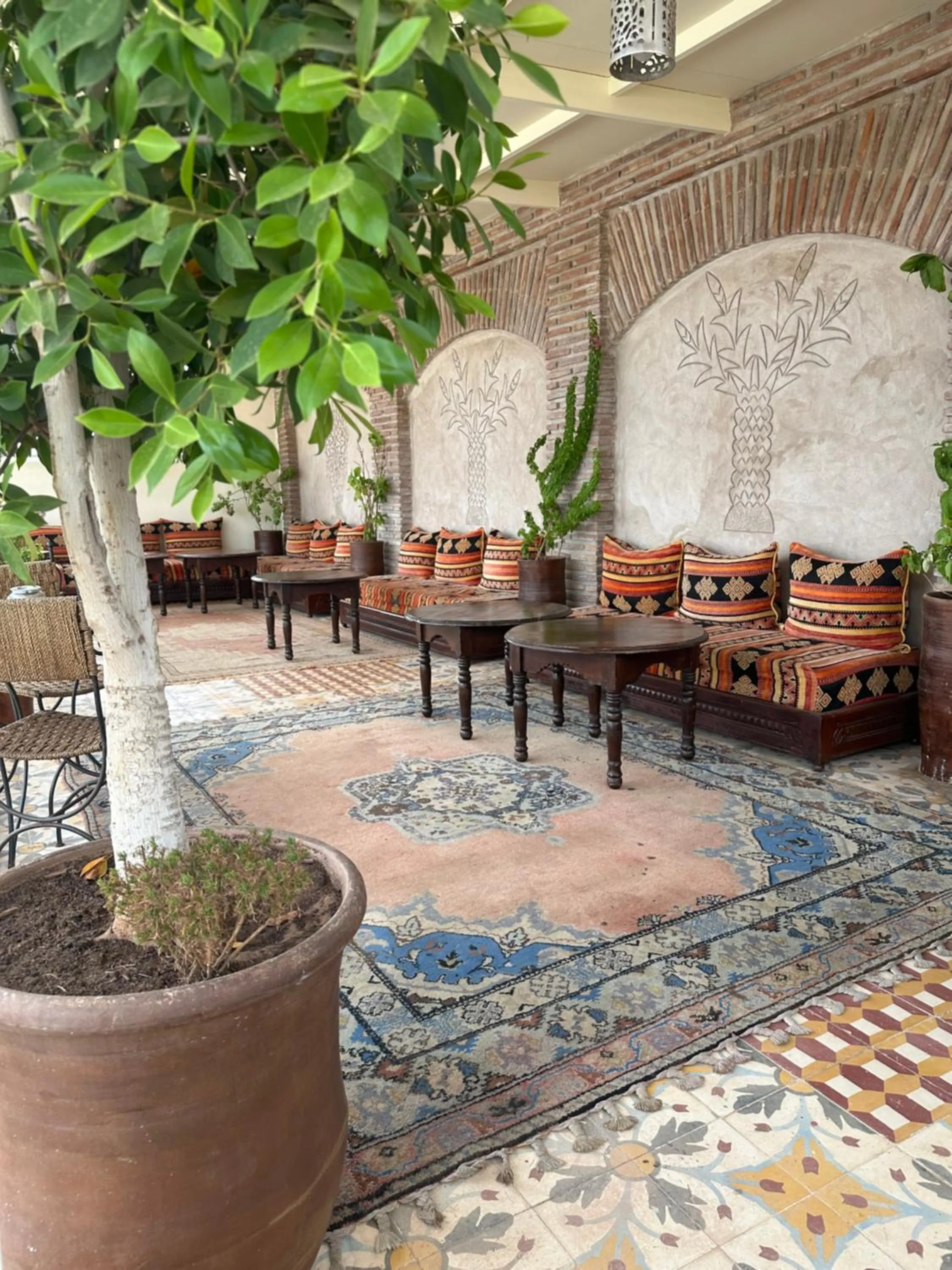 Balcony/Terrace in Riad Tasneem
